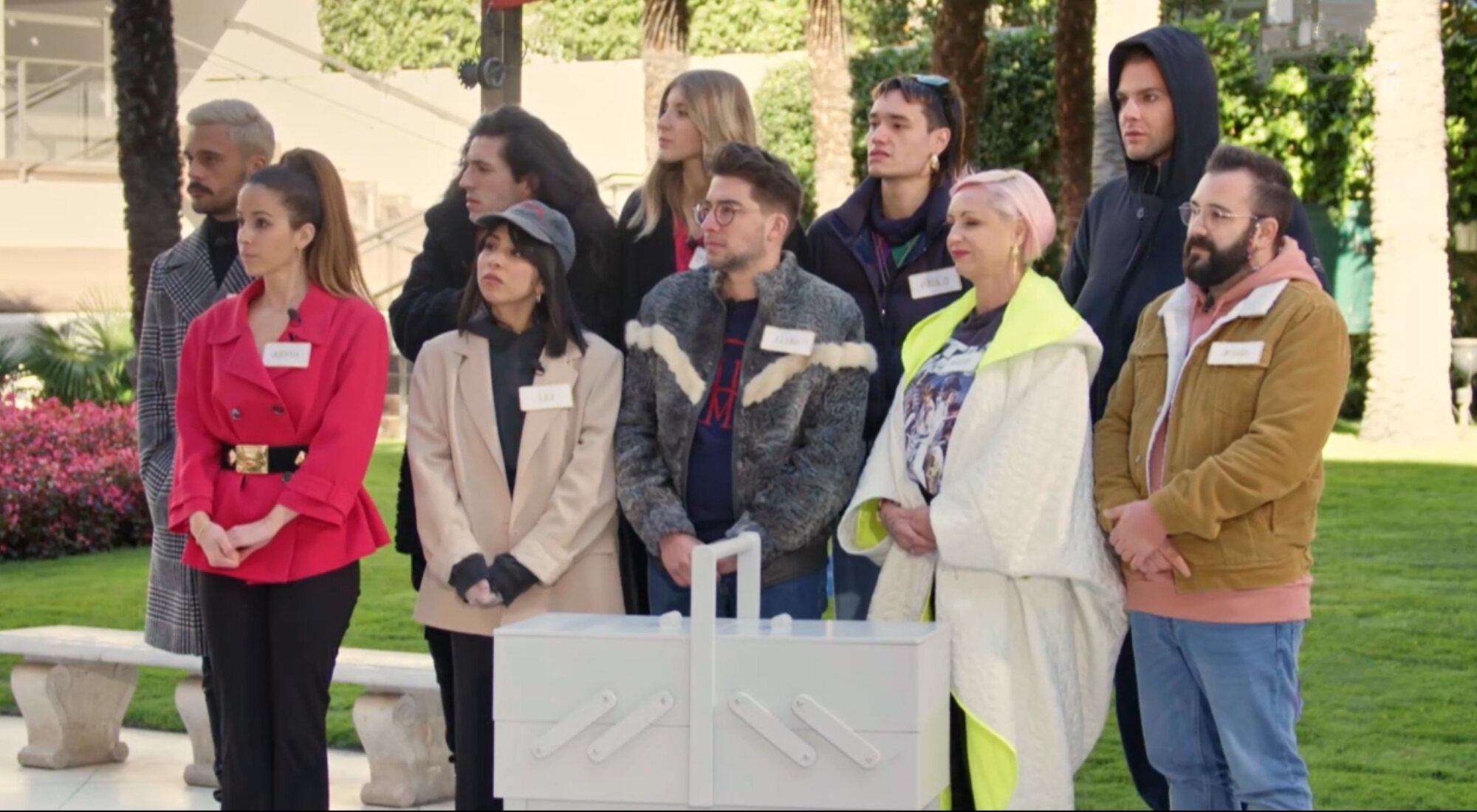 Los aprendices de 'Maestros de la costura 5' en la prueba grupal del tercer programa