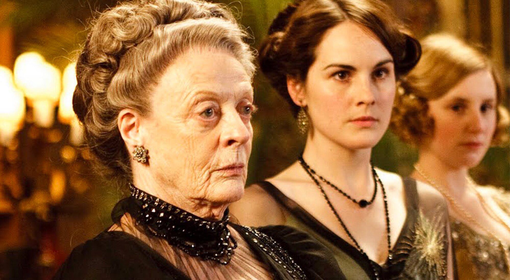 Maggie Smith y Michelle Dockery en 'Downton Abbey'
