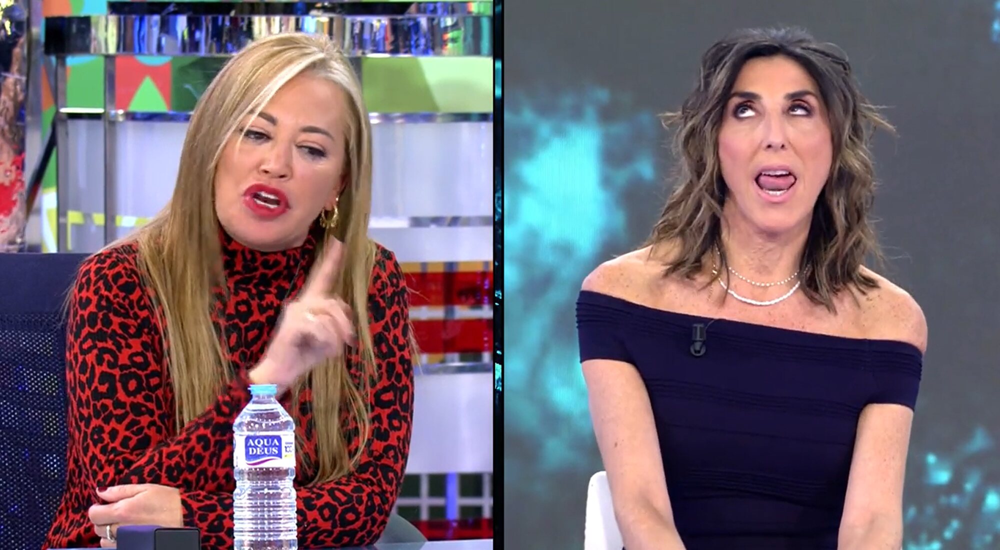 Belén Esteban se enfrenta a Paz Padilla en &#39;Sálvame&#39;