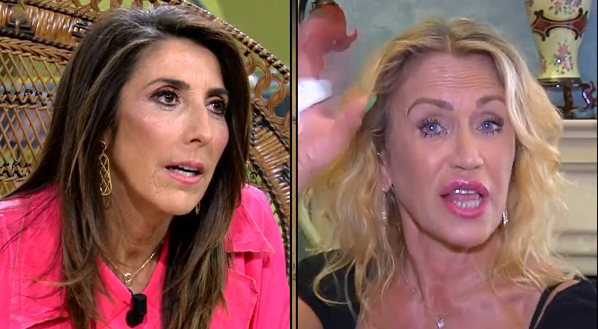 Paz Padilla, incrédula ante los reproches de Encarna Manfredi en &#39;Sálvame&#39;