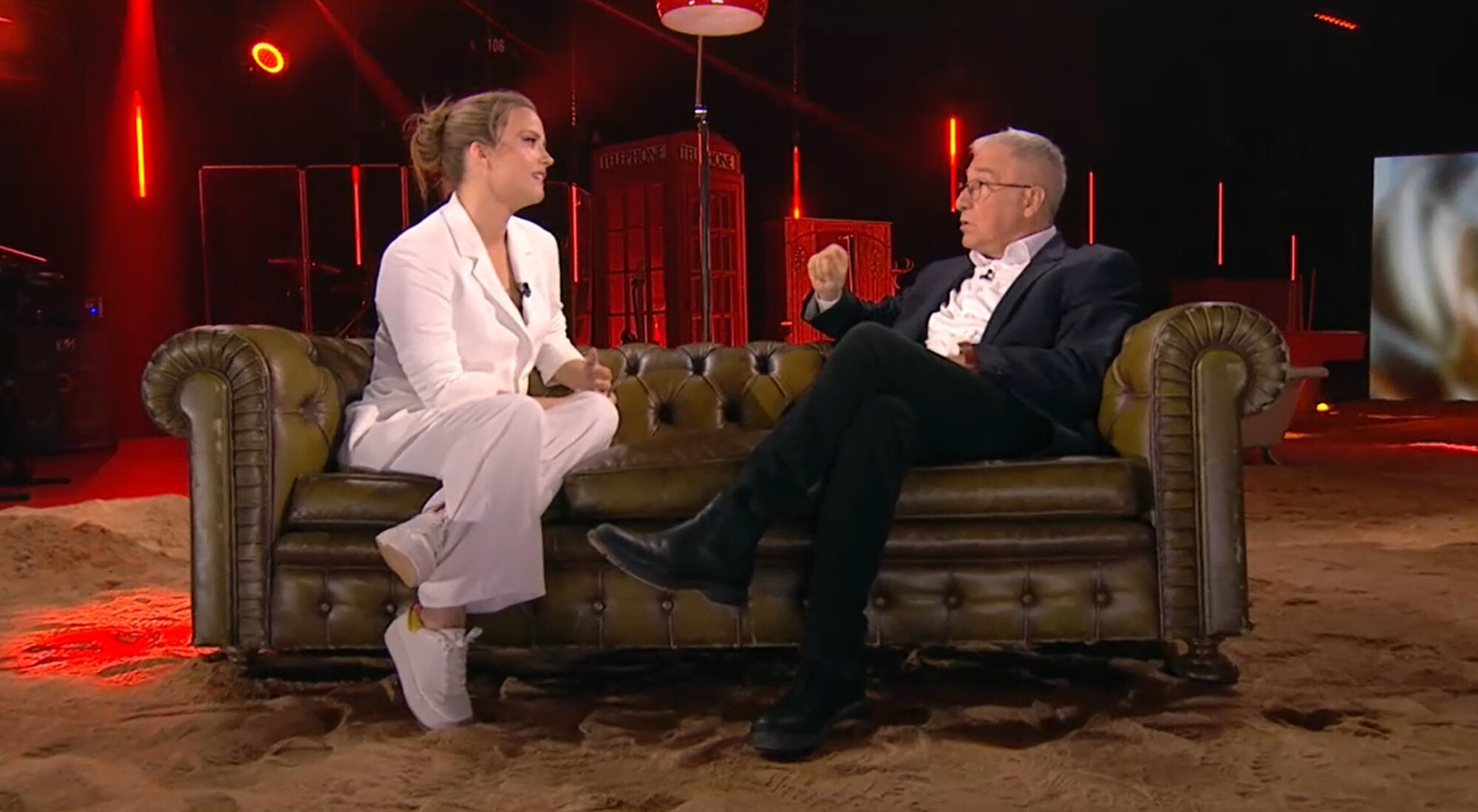 María Casado entrevista a Xavier Sardà en &#39;Las tres puertas&#39;