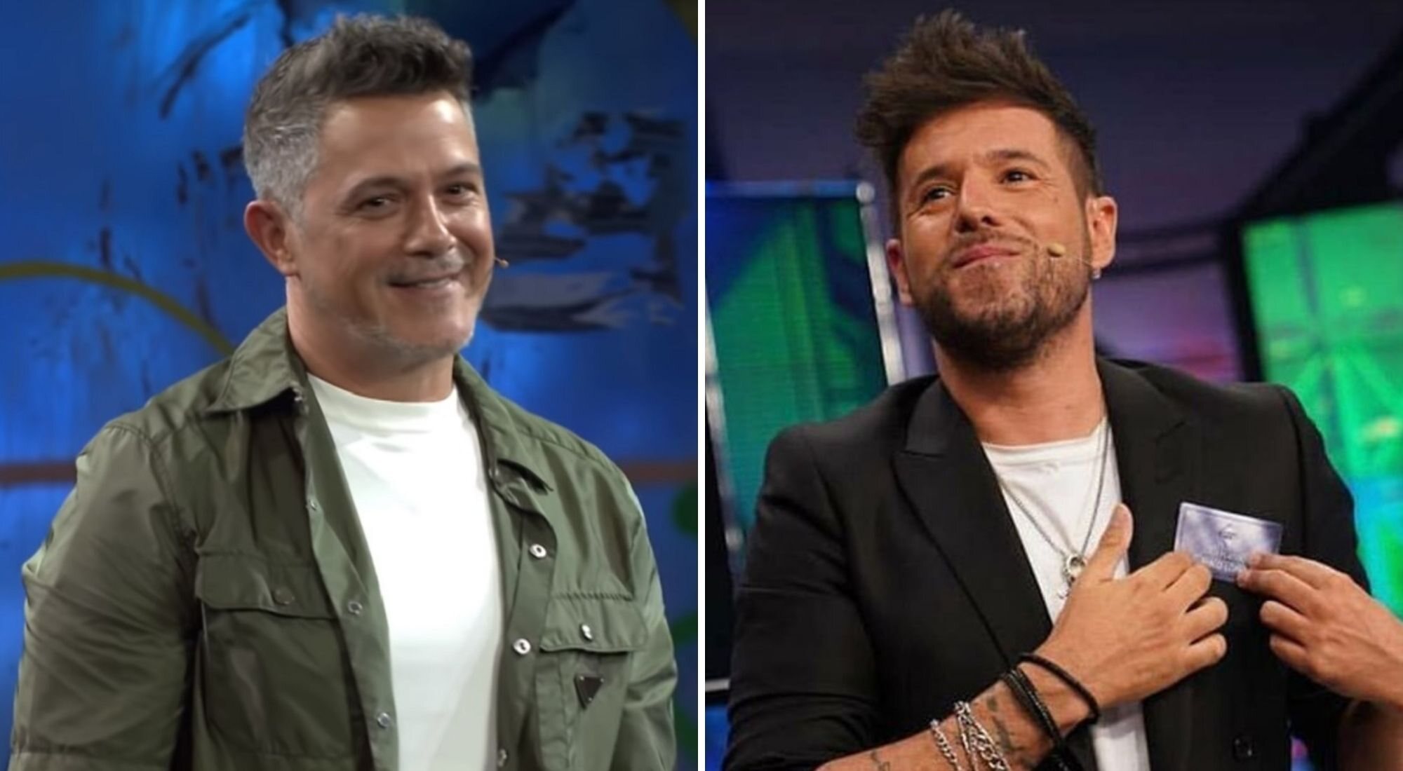 Alejandro Sanz y Pablo López