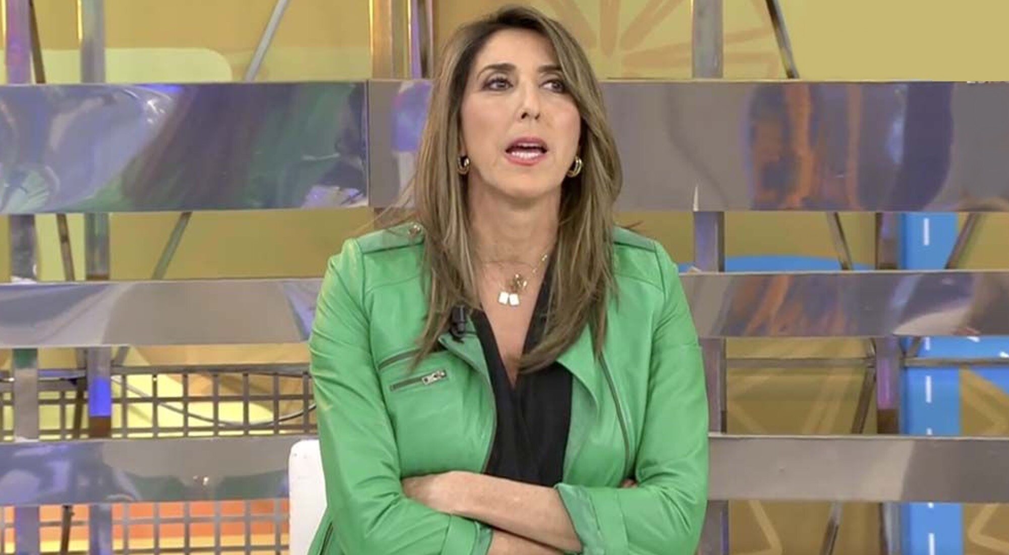 Paz Padilla, en el plató de &#39;Sálvame naranja&#39;