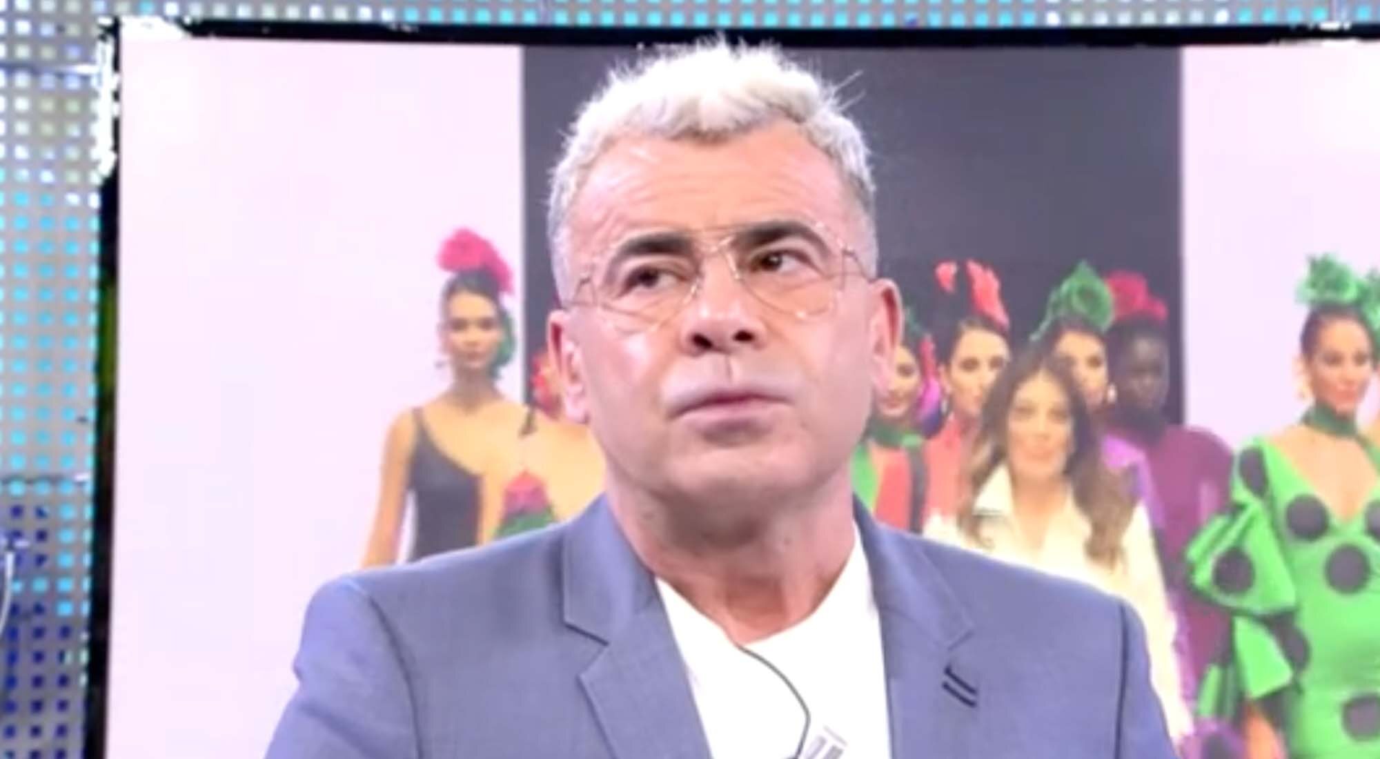 Jorge Javier Vázquez presentando 'Sálvame' en Telecinco