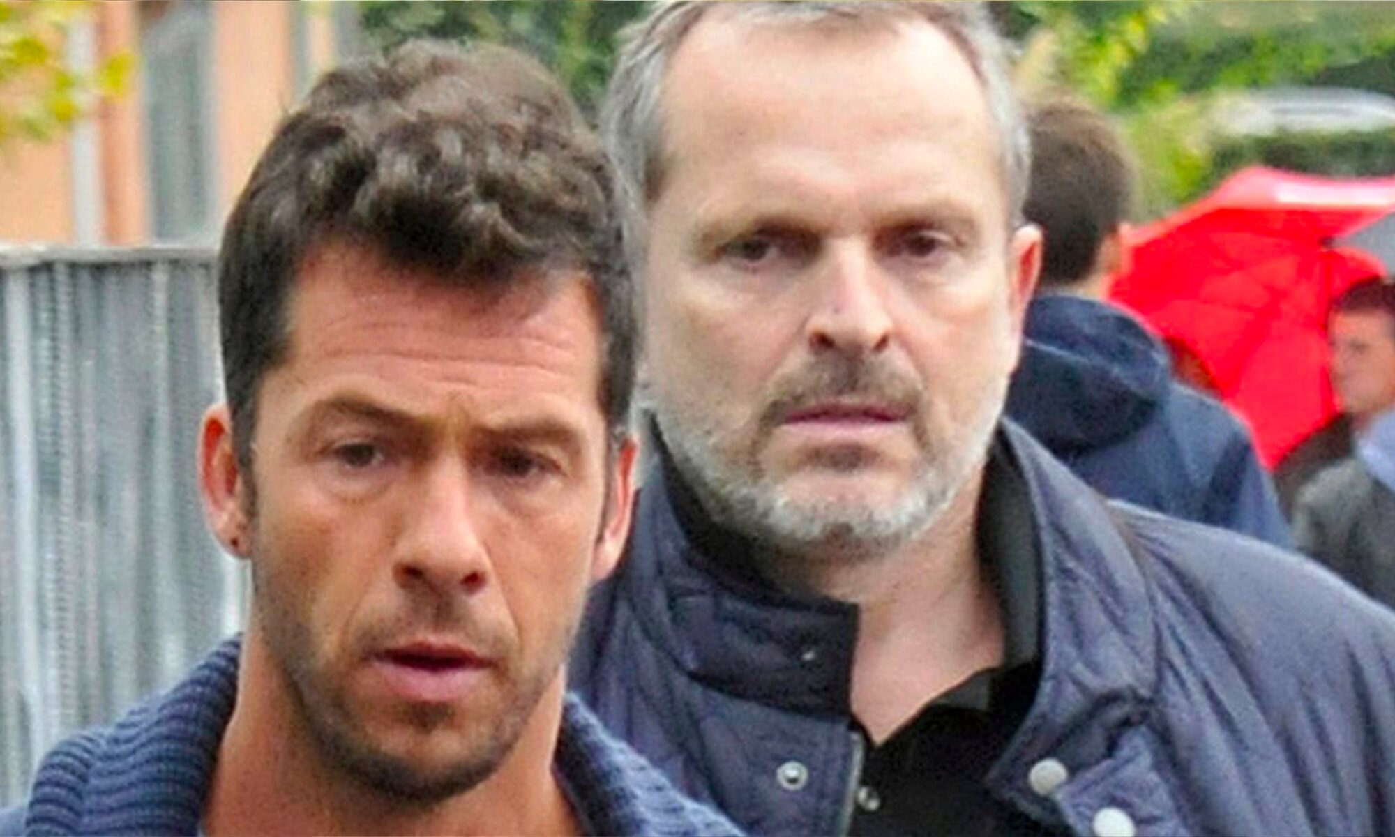 Nacho Palau y Miguel Bosé