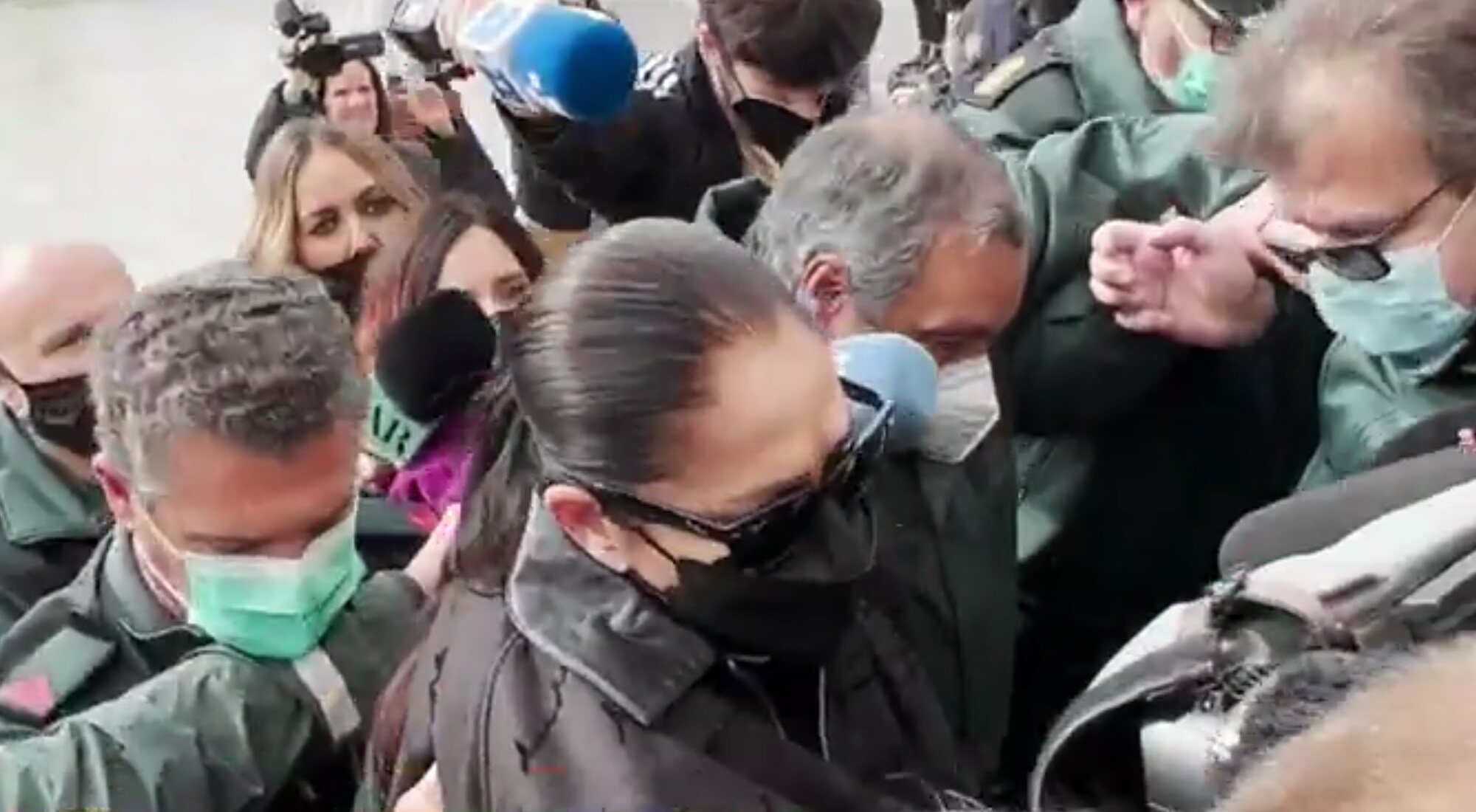 Isabel Pantoja, entrando en dependencias judiciales