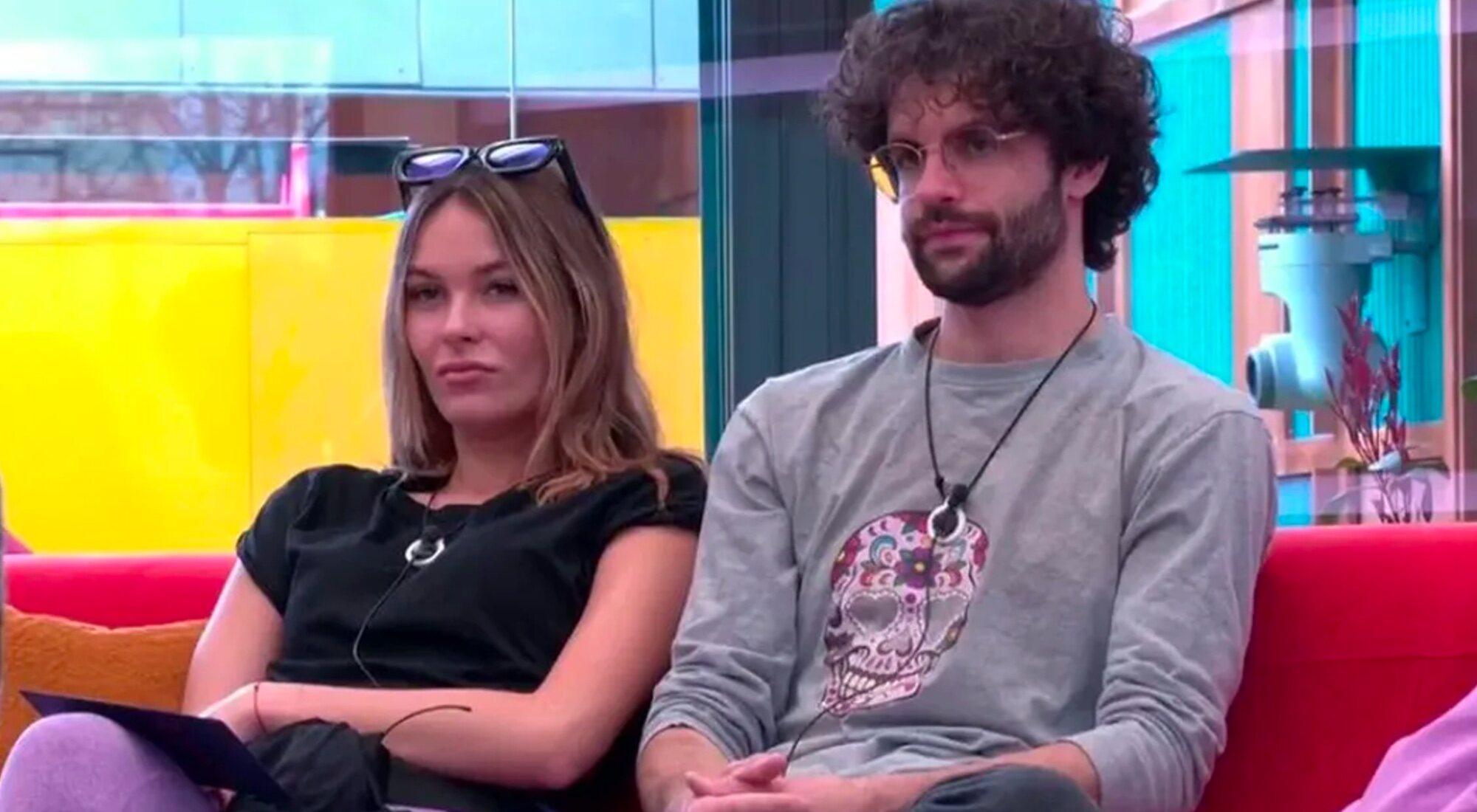 Sara y Rafa en 'Secret Story 2'