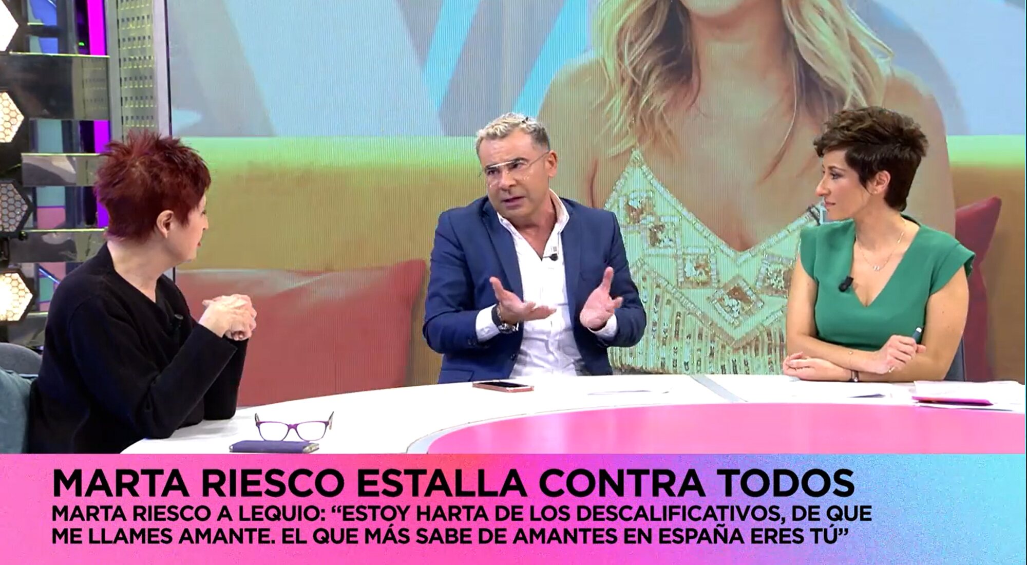 Jorge Javier se pronuncia en 'Sálvame' sobre Marta Riesco