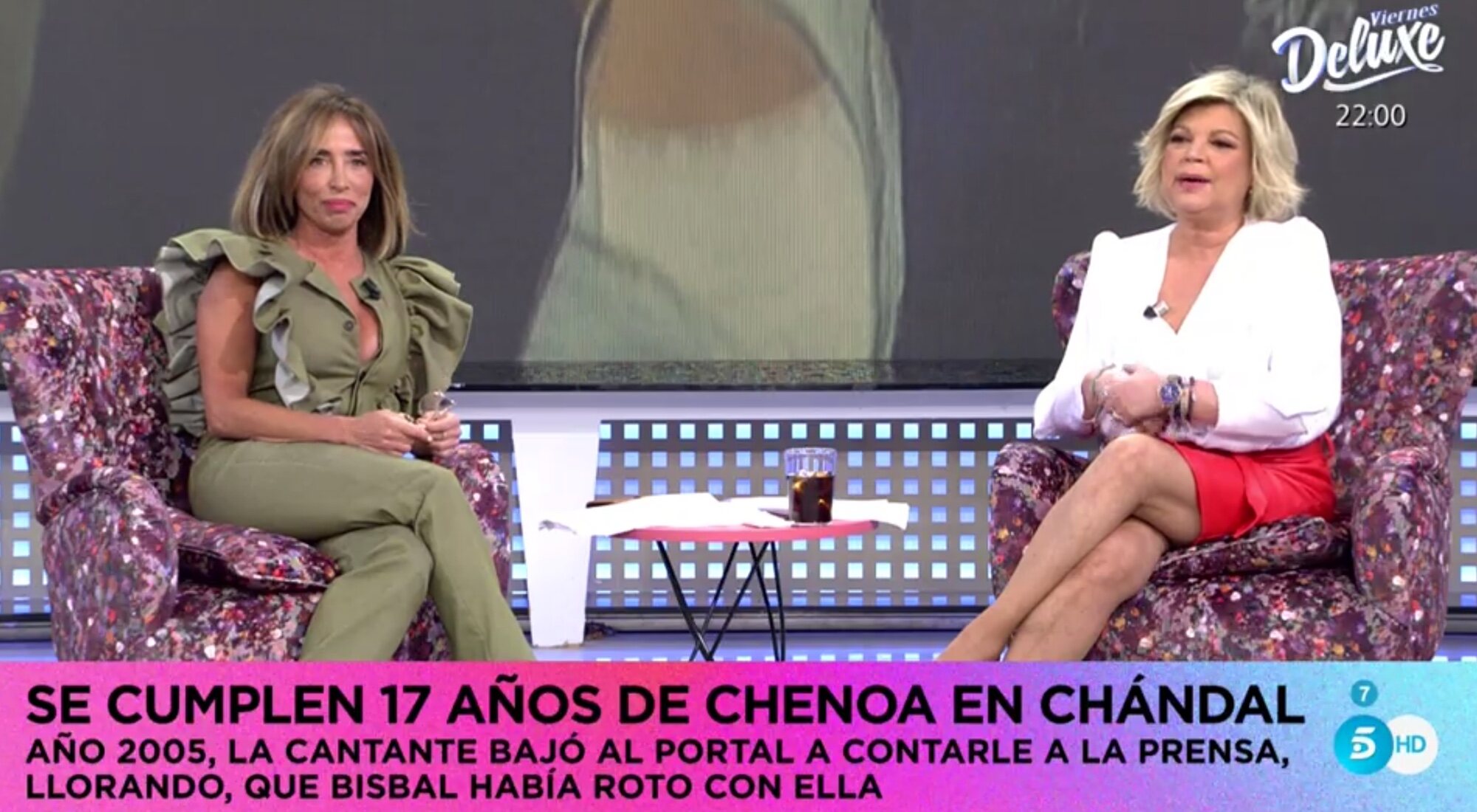 María Patiño y Terelu Campos, presentadoras de 'Sálvame naranja'