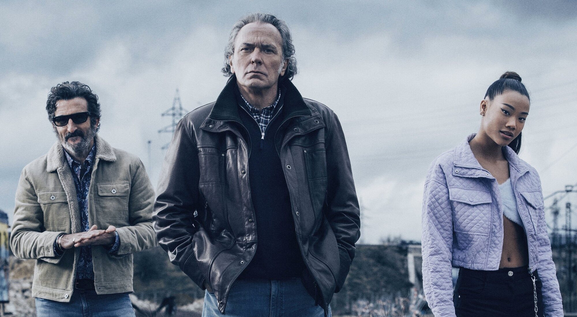 Luis Zahera, José Coronado y Nona Sobo en &#39;Entrevías&#39;