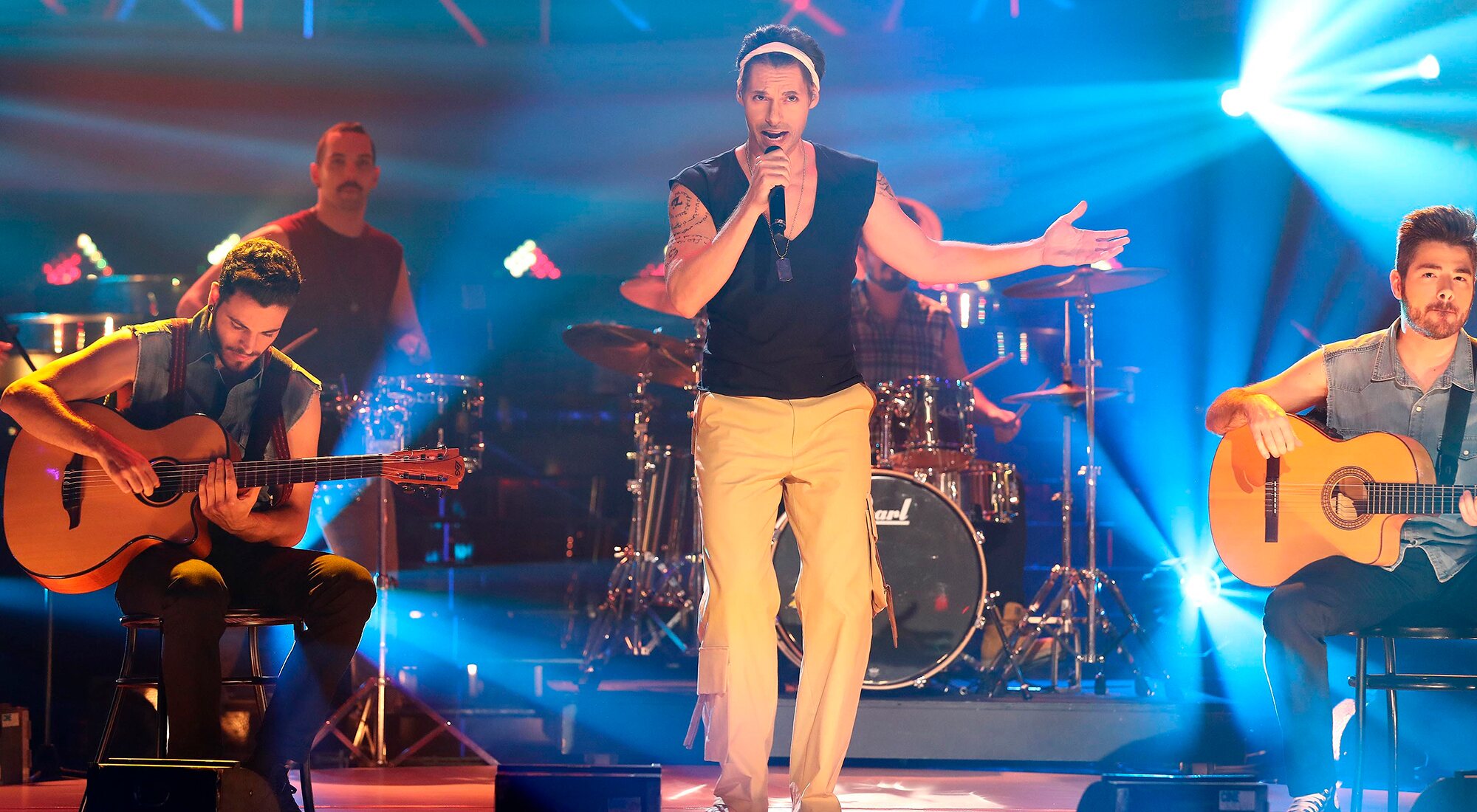 Carlos Baute como Ricky Martin en &#39;Tu cara me suena&#39;