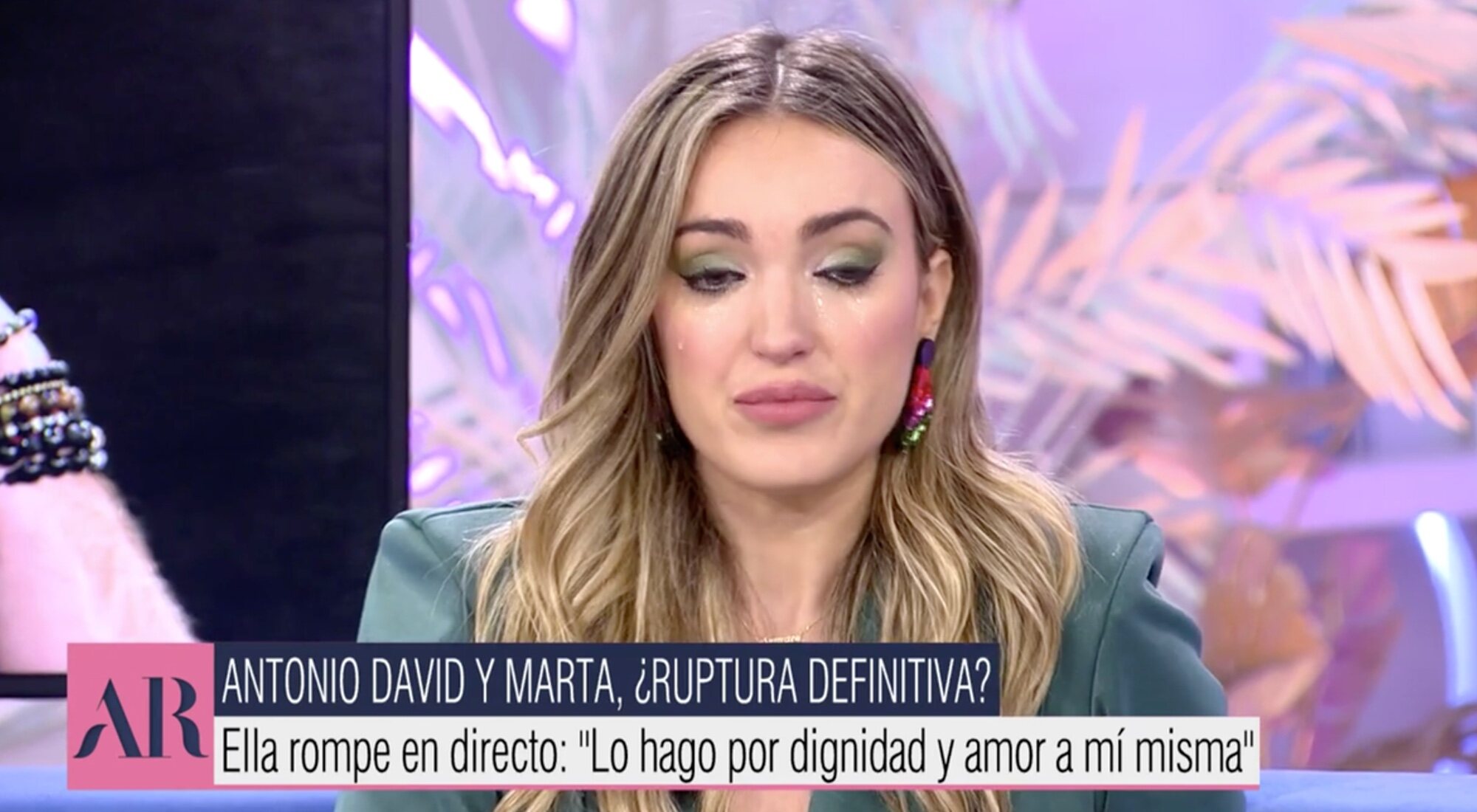 Marta Riesco, destrozada en 'El programa de Ana Rosa'