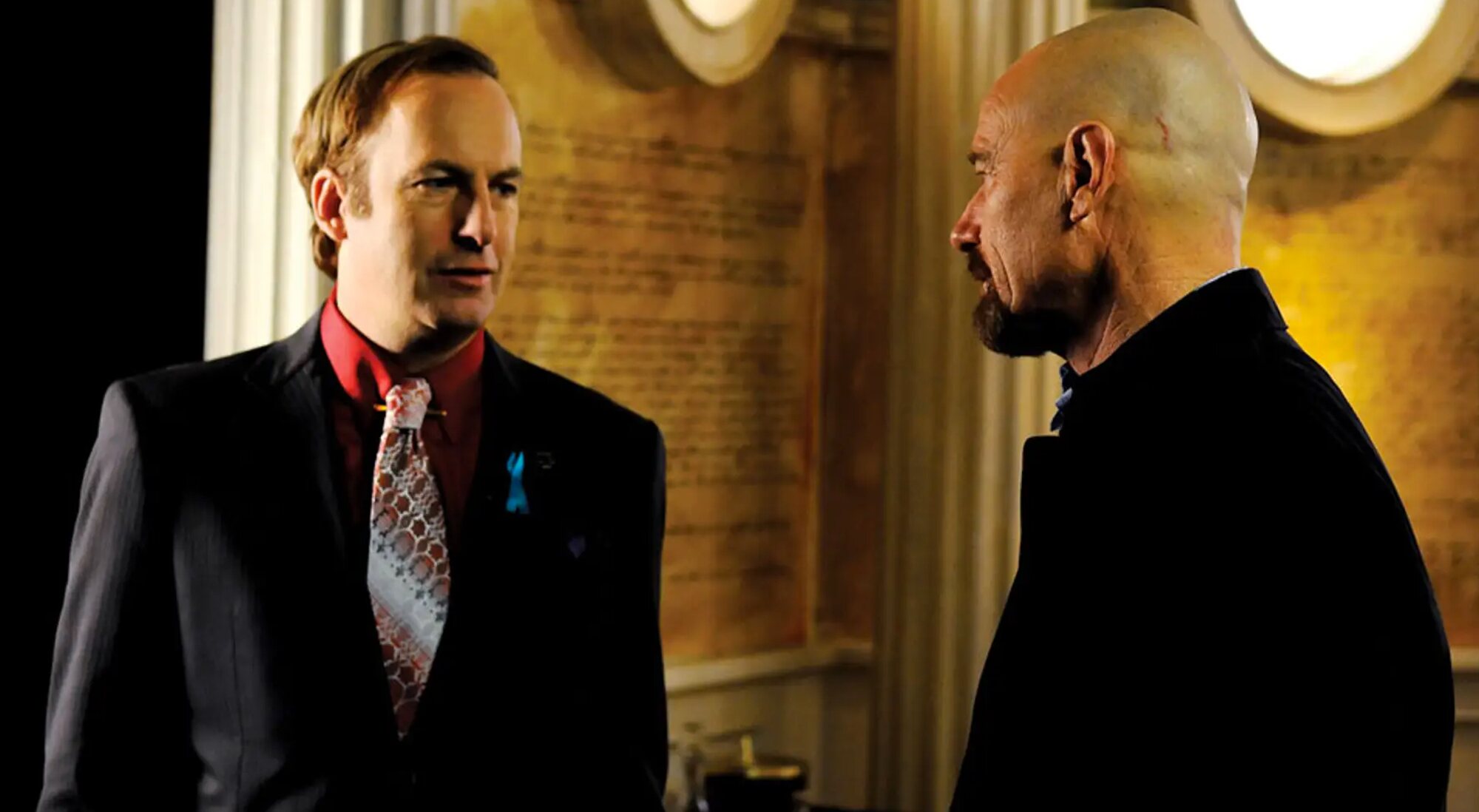 Saul y Walter en 'Breaking Bad'