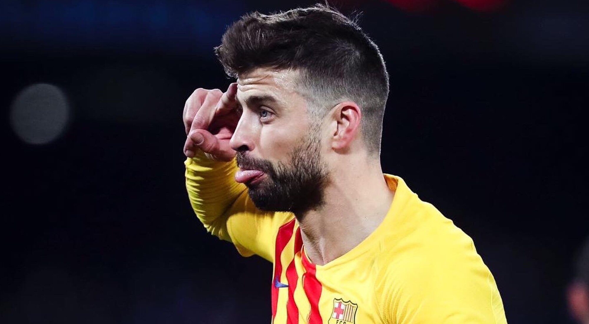 Gerard Piqué, jugador del F.C. Barcelona
