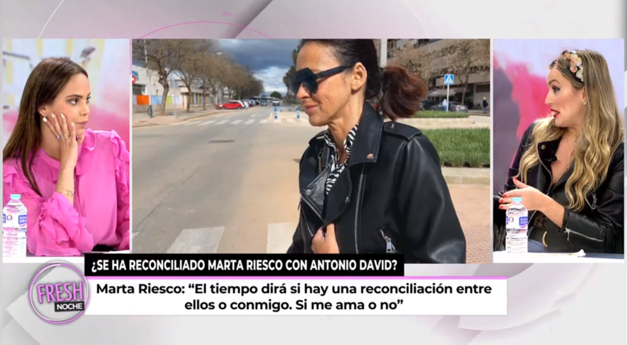 Gloria Camila y Marta Riesco mantienen una tensa conversación en 'Ya son las ocho'