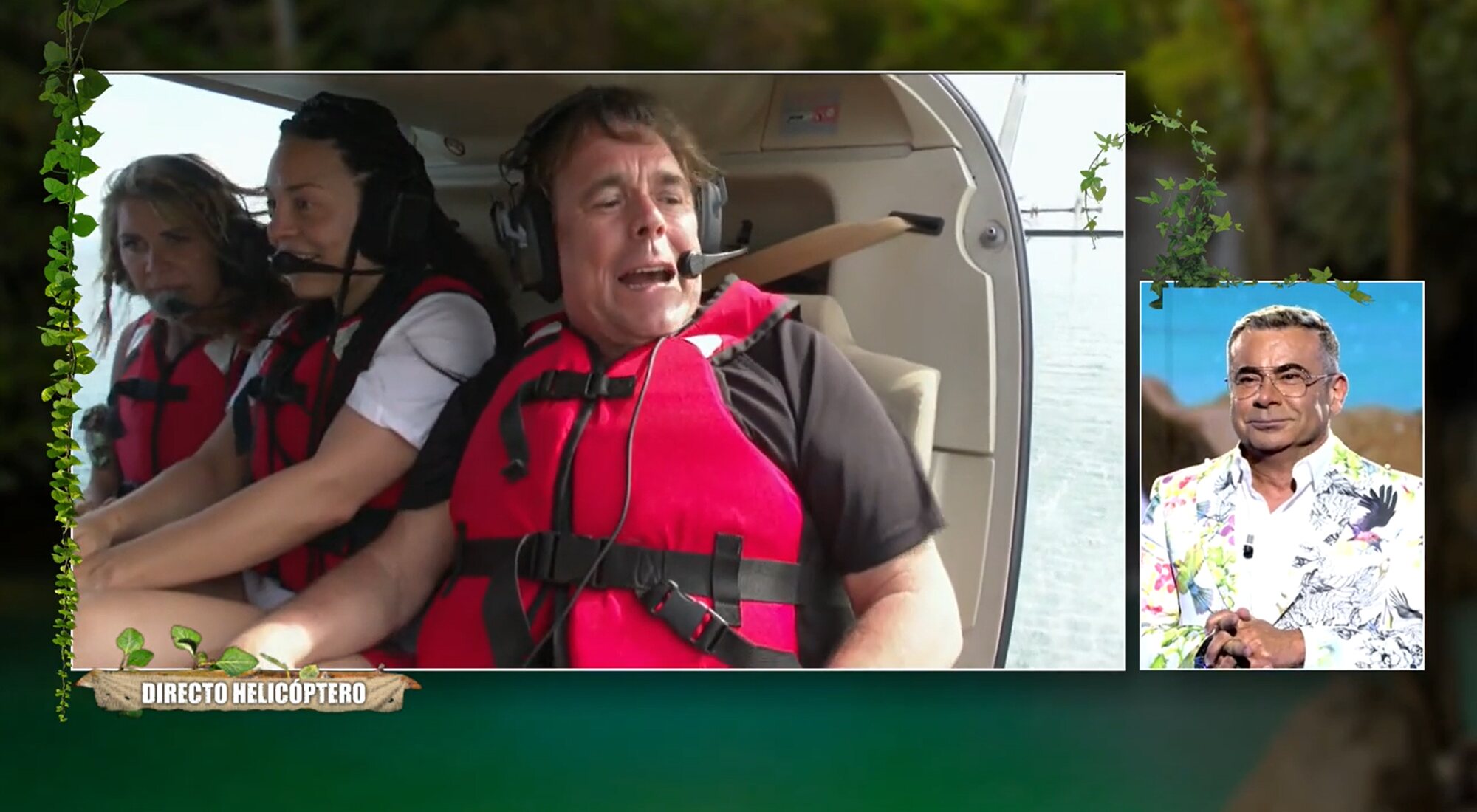 Juan Muñoz habla con Jorge Javier en su debut en 'Supervivientes 2022'