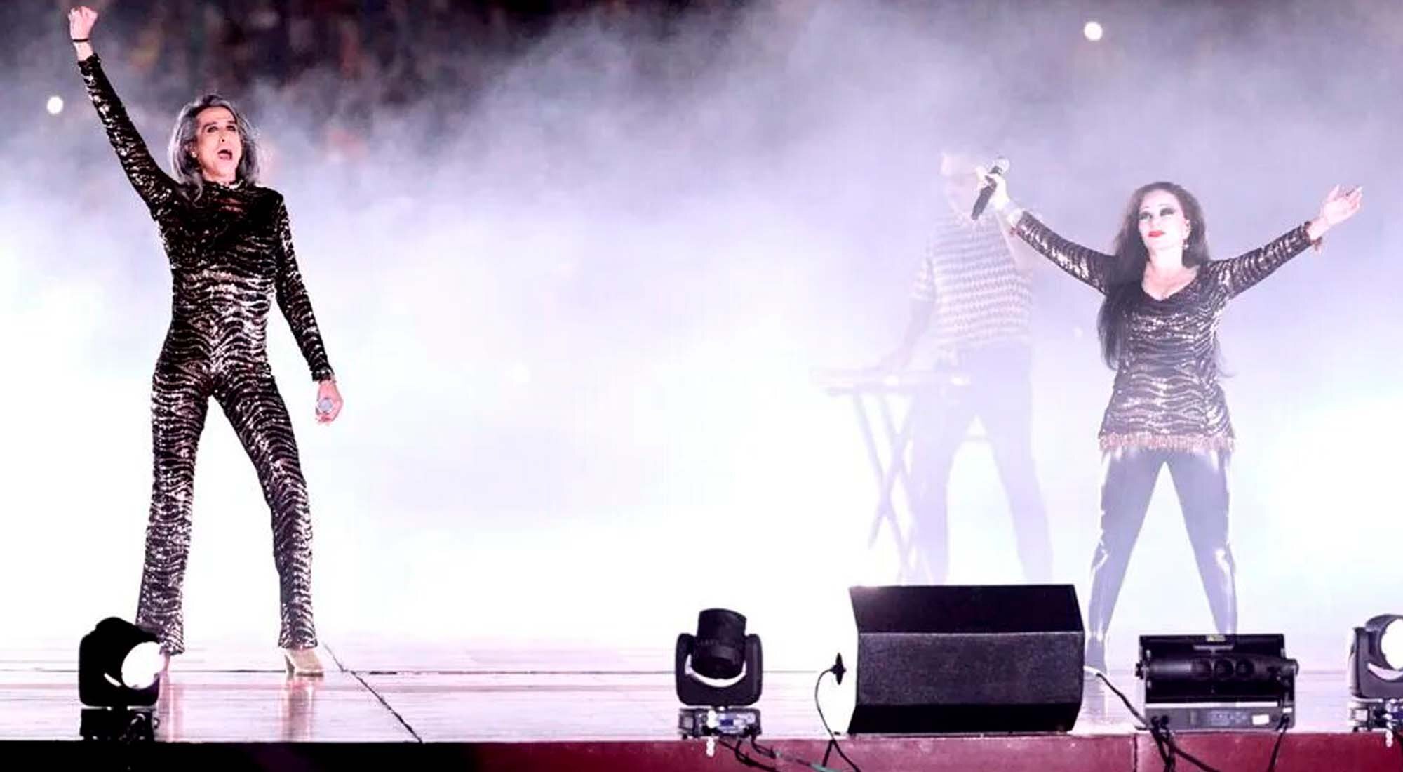 Alaska y Mario en la Copa del Rey