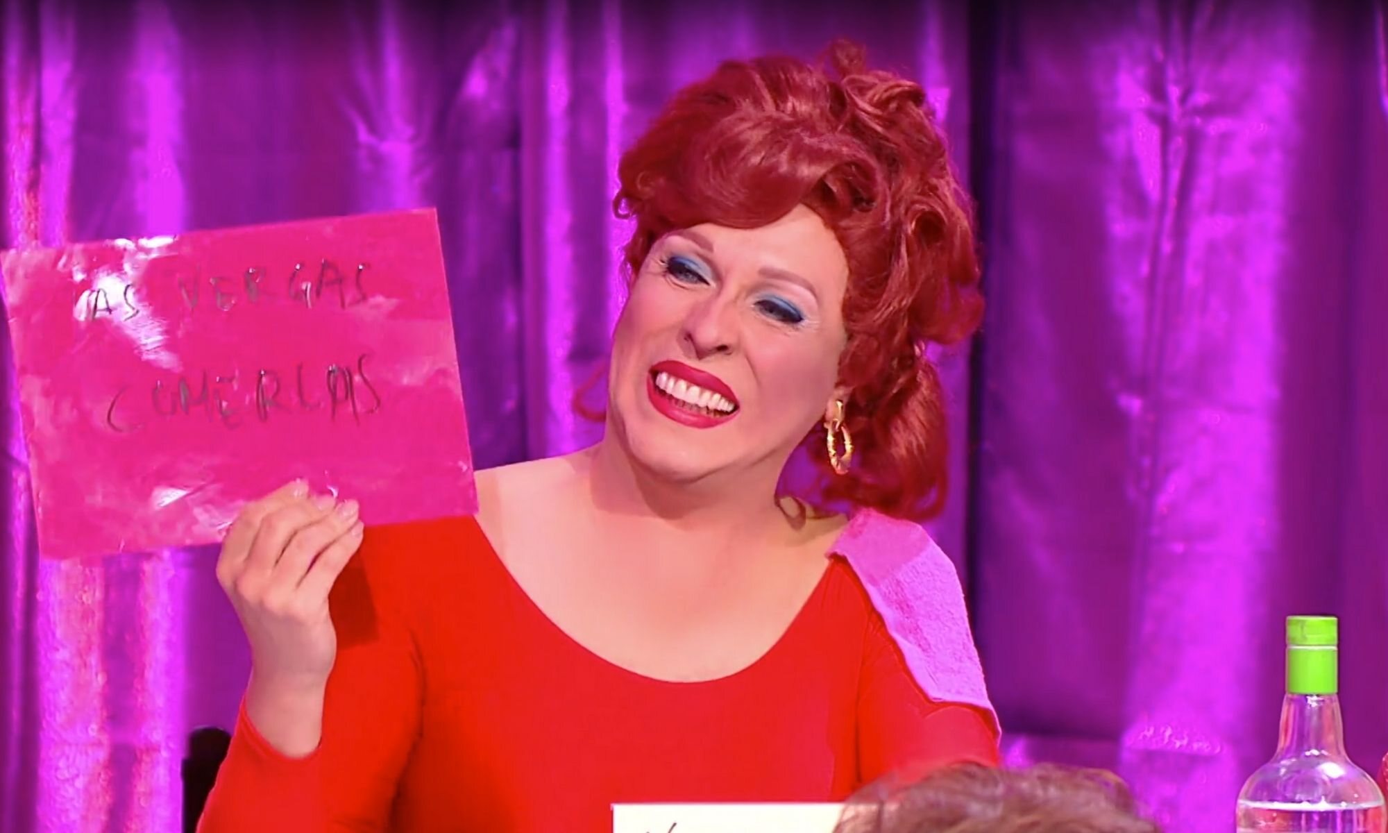 Sharonne haciendo de Verónica Forqué en &#39;Drag Race España 2&#39;