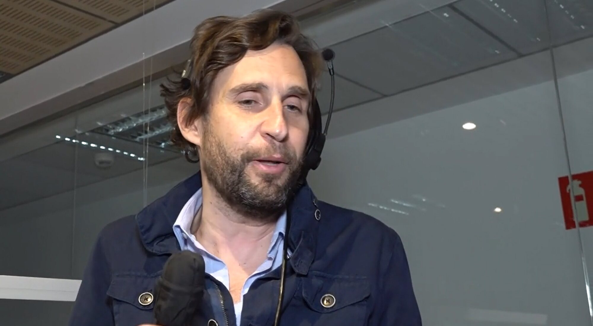 Alberto Díaz en su último día como director de &#39;Sálvame&#39;