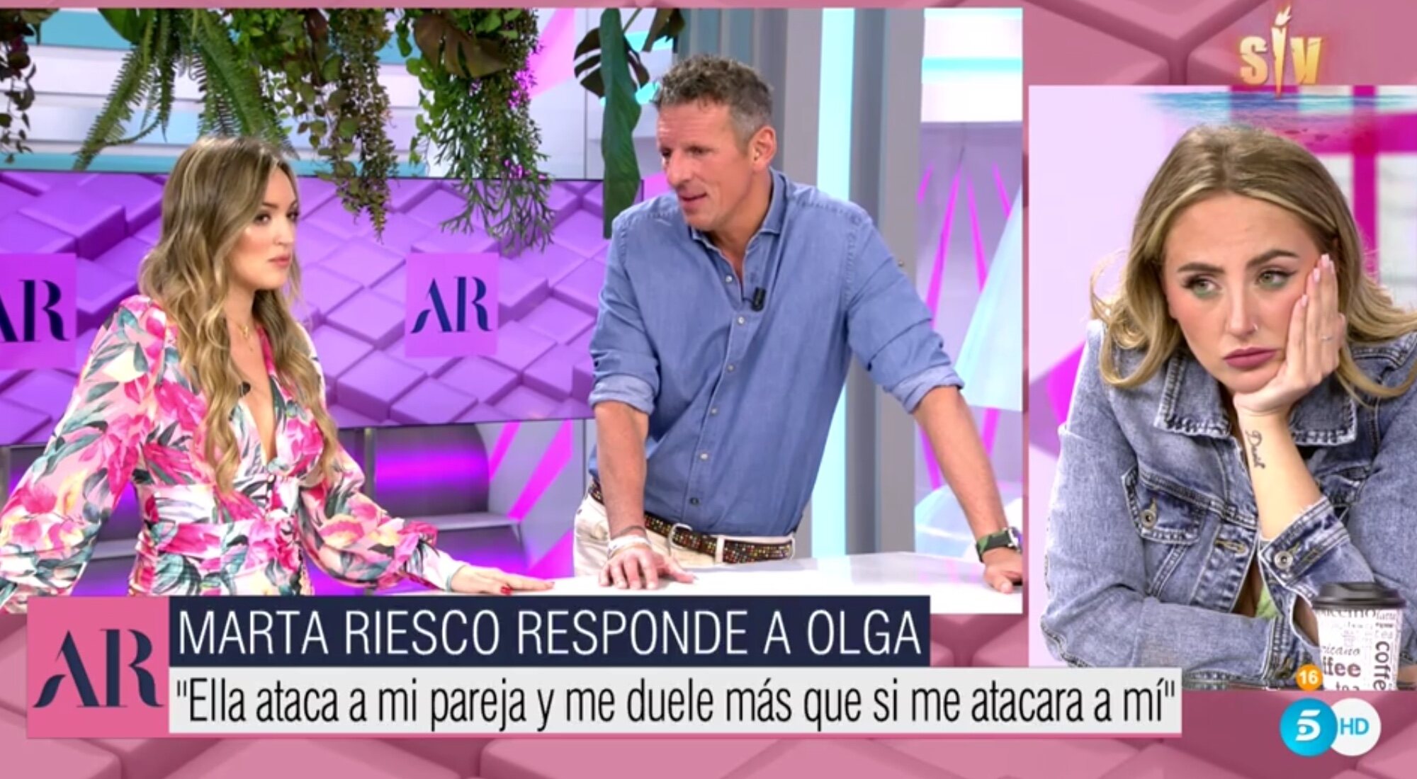 Marta Riesco, Joaquín Prat y Rocío Flores en &#39;El programa de Ana Rosa&#39;