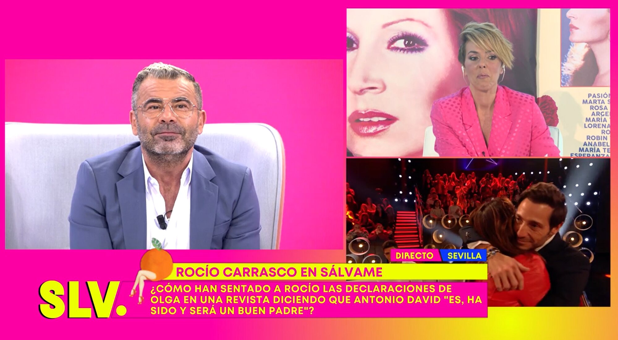 Jorge Javier habla con Rocío Carrasco en 'Sálvame'