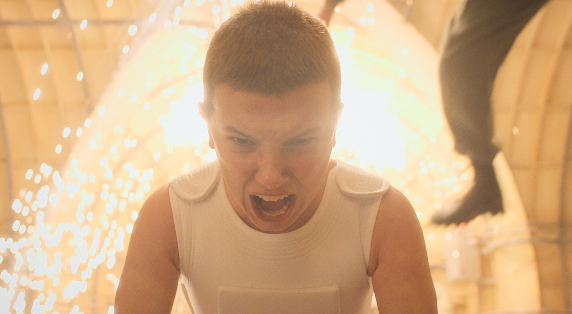 Eleven grita en &#39;Stranger Things&#39;