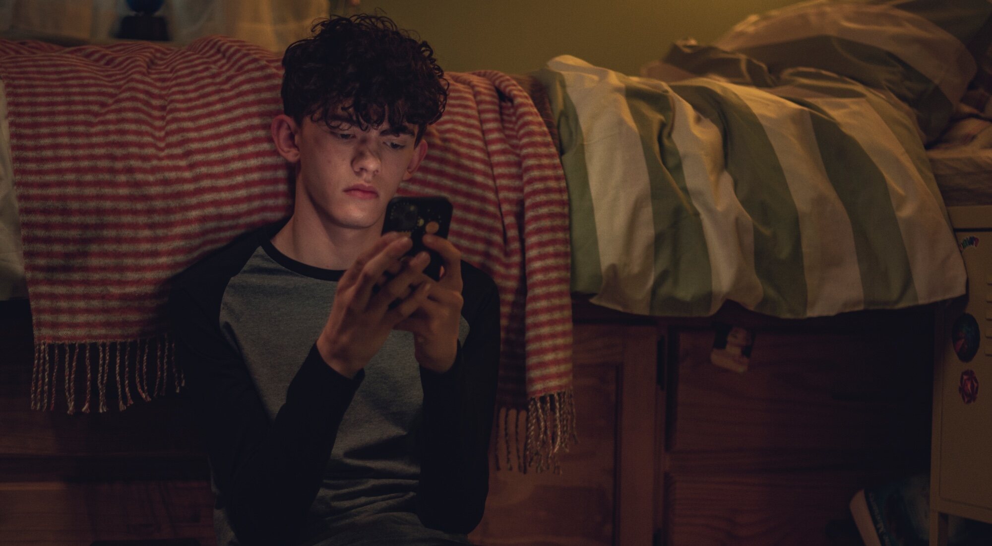 Joe Locke es Charlie en 'Heartstopper'