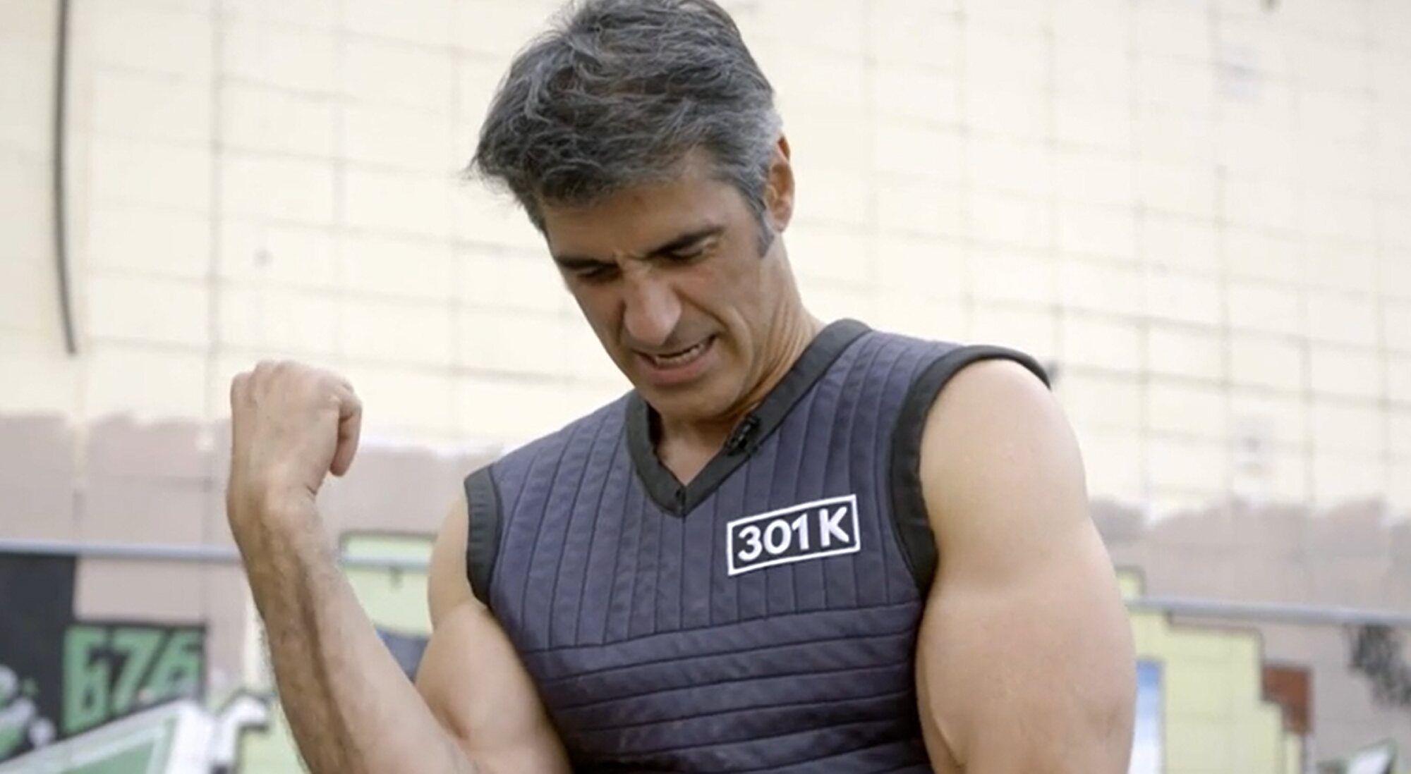 Jorge Fernández durante su preparación para 'El desafío'