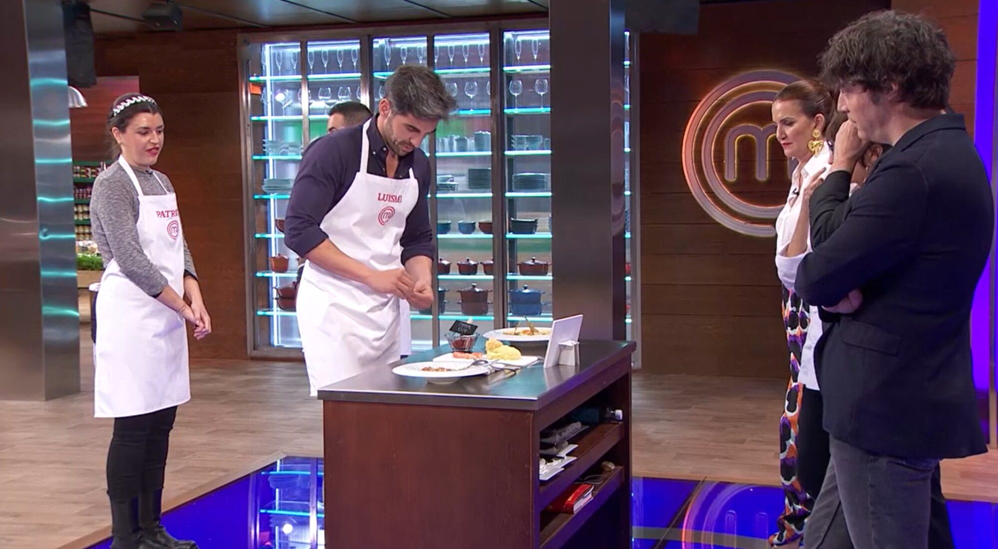 Luismi da los "últimos toques" a su plato en 'MasterChef 10'