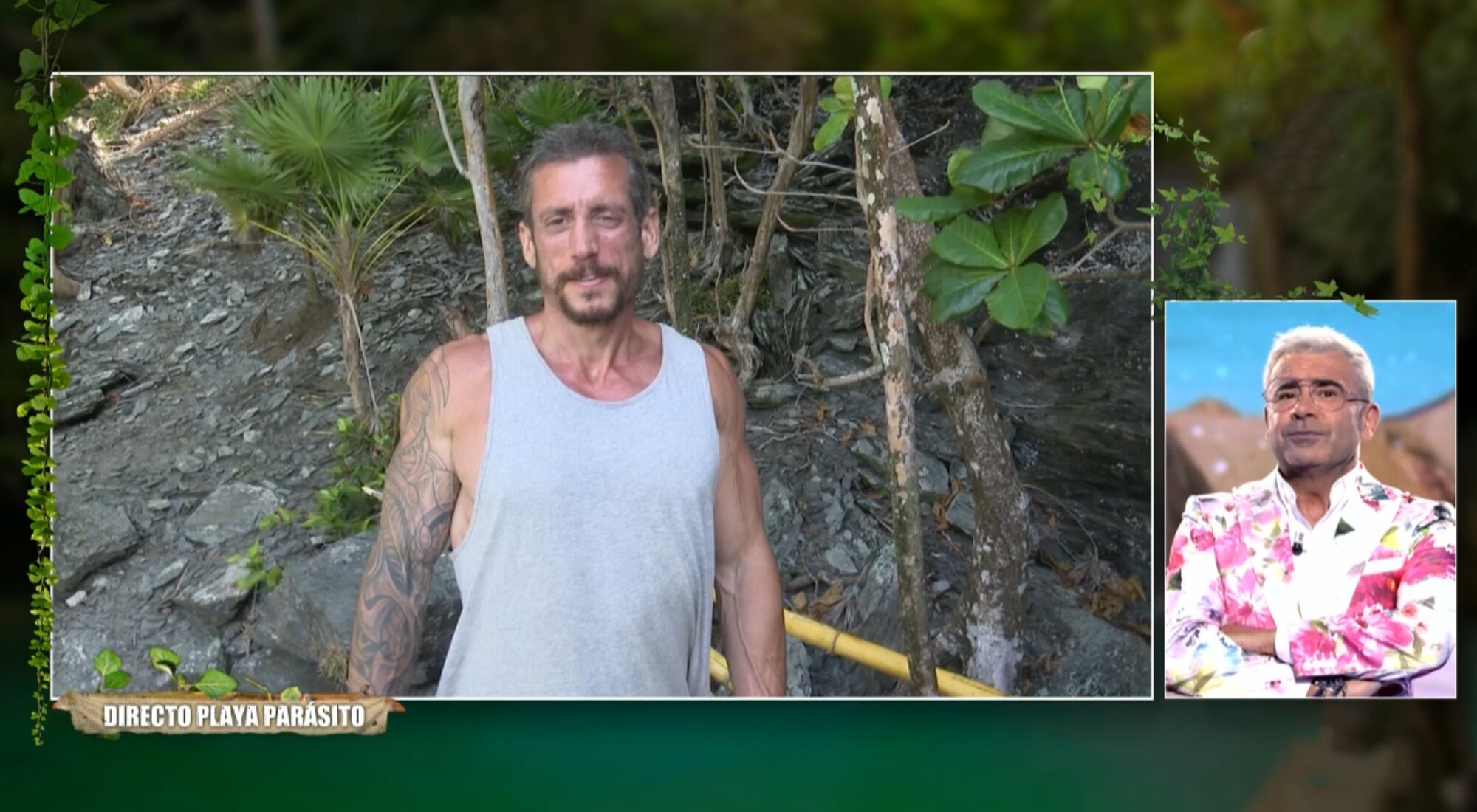 Jorge Javier habla con Rubén sobre su comportamiento con el equipo de 'Supervivientes'