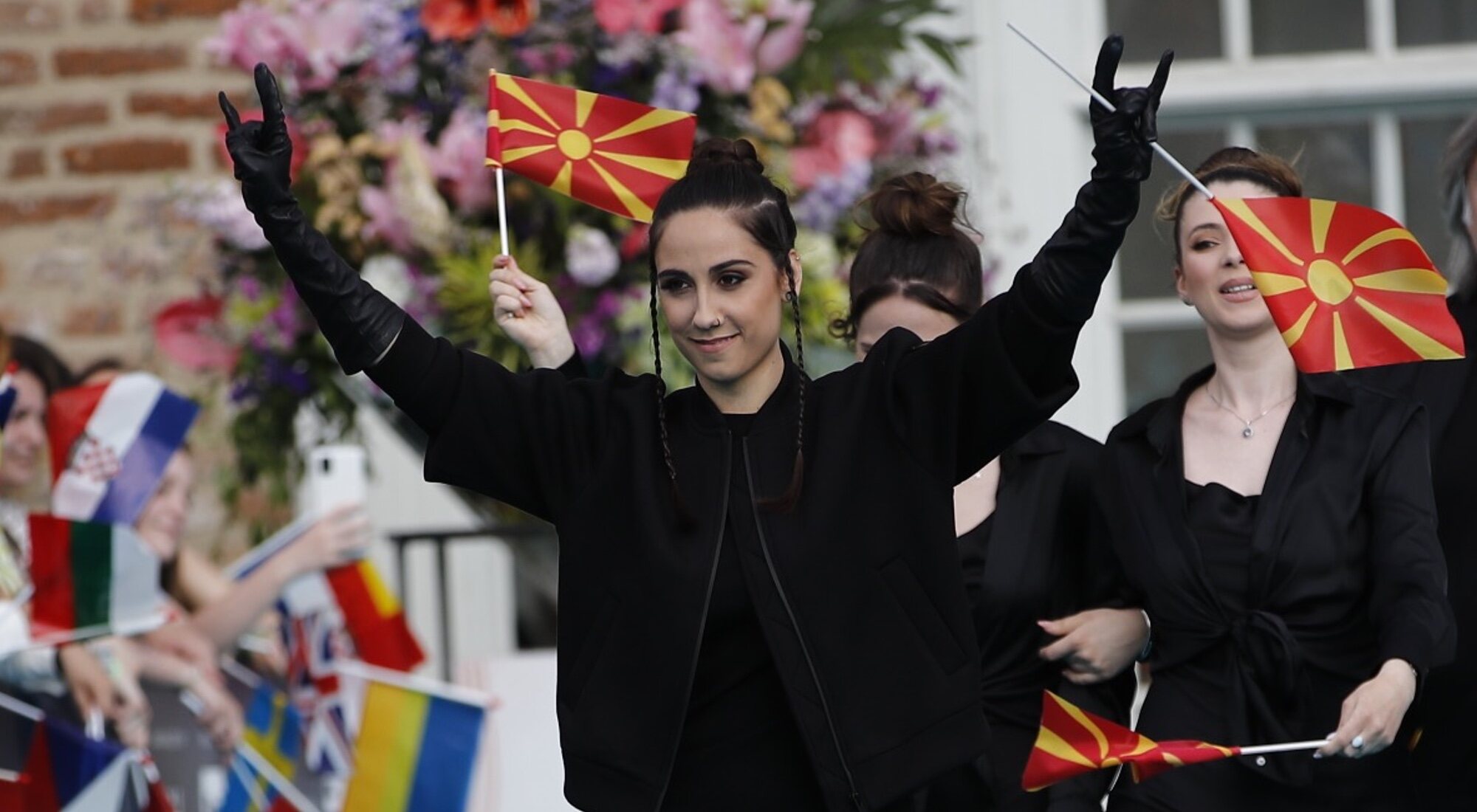 Andrea, representante de Macedonia del Norte.