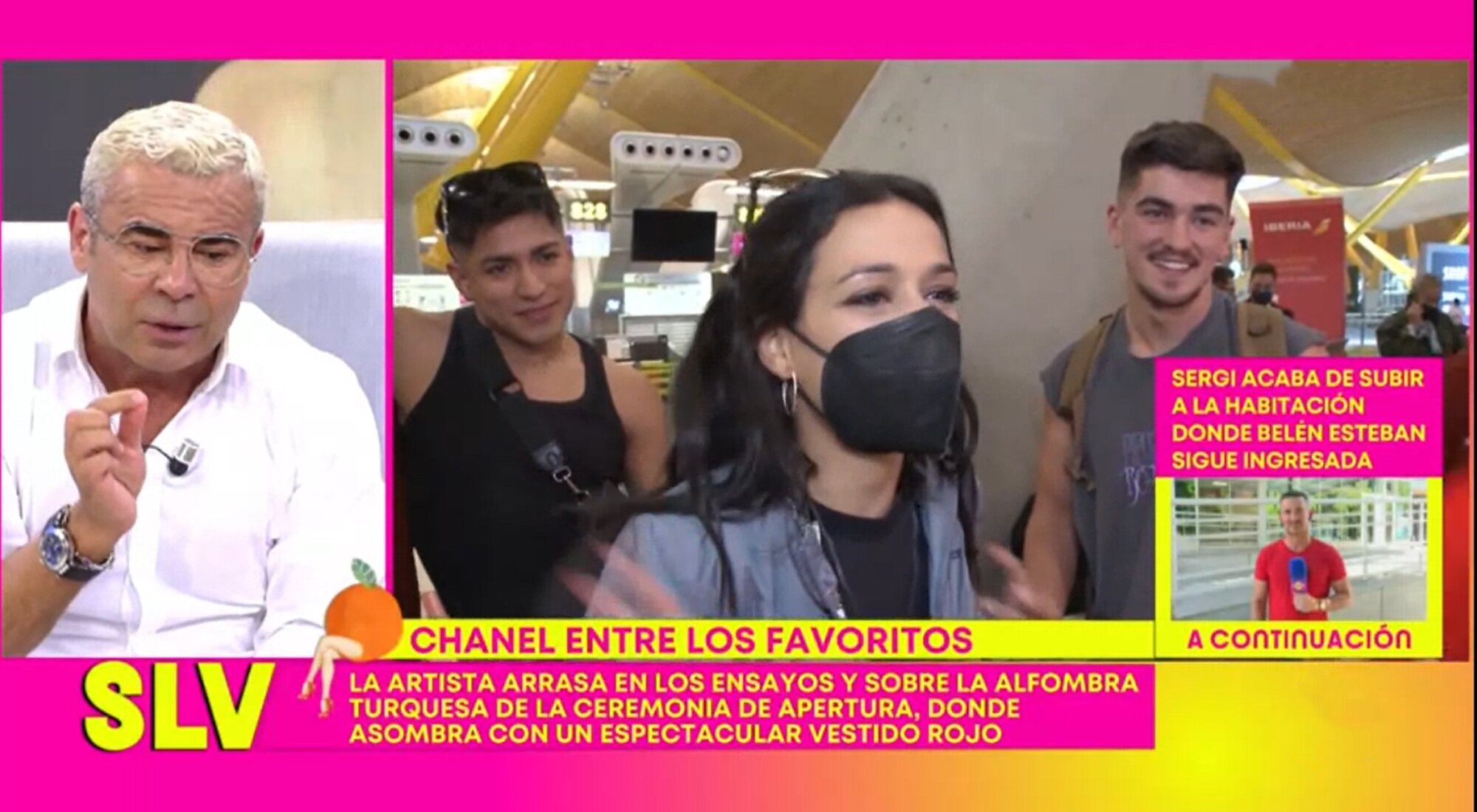 Jorge Javier se deshace en elogios hacia Chanel en 'Sálvame'