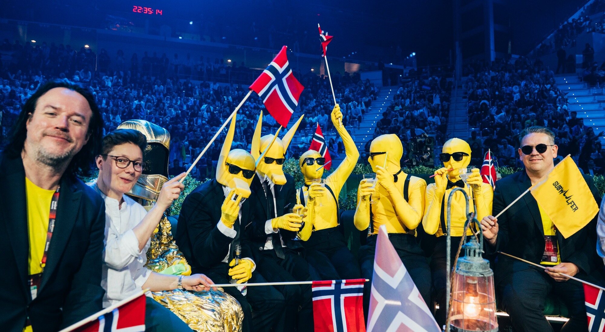 Representantes de Ucrania, en la Semifinal 1 de Eurovisión 2022