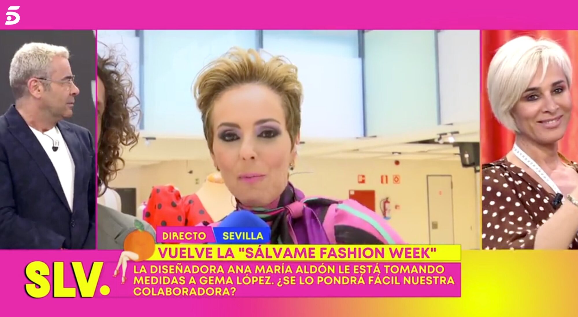 Rocío Carrasco y Ana María Aldón, conversando en 'Sálvame'