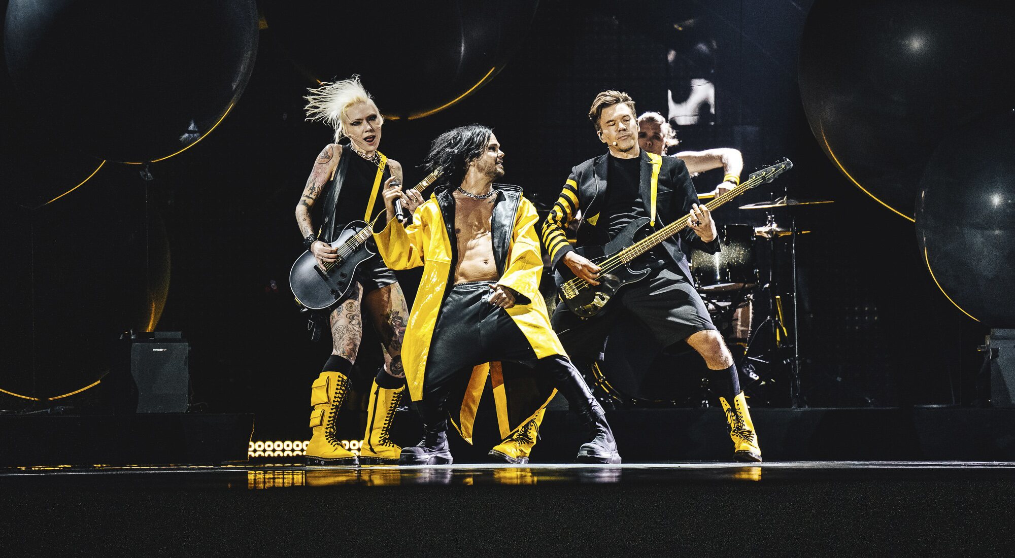 Los representantes de Finlandia fueron los encargados de inaugurar la segunda semifinal de Eurovisión 2022