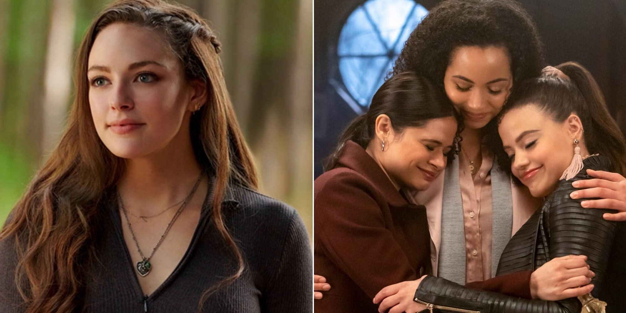 Las protagonistas de 'Legacies' y 'Embrujadas'