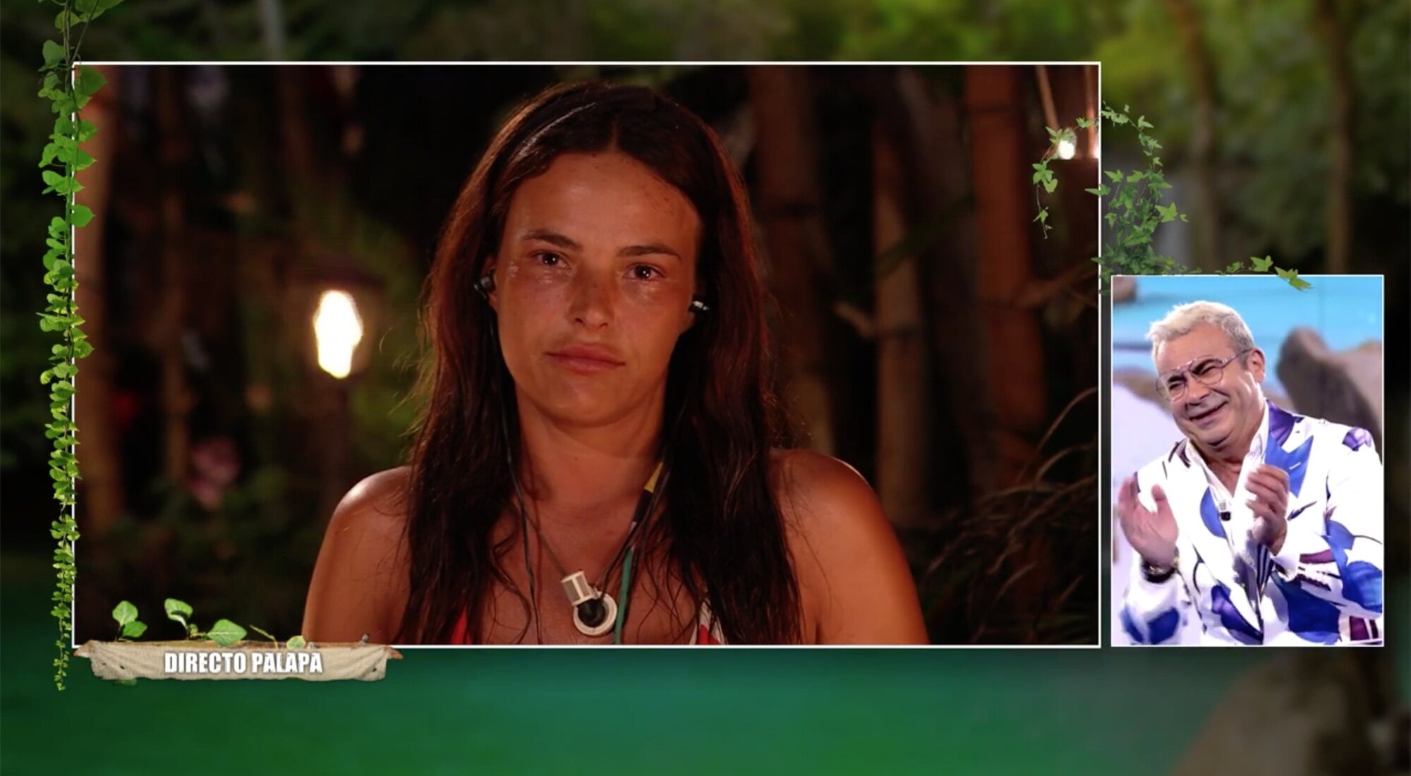 Marta Peñate y Jorge Javier Vázquez, en 'Supervivientes 2022'