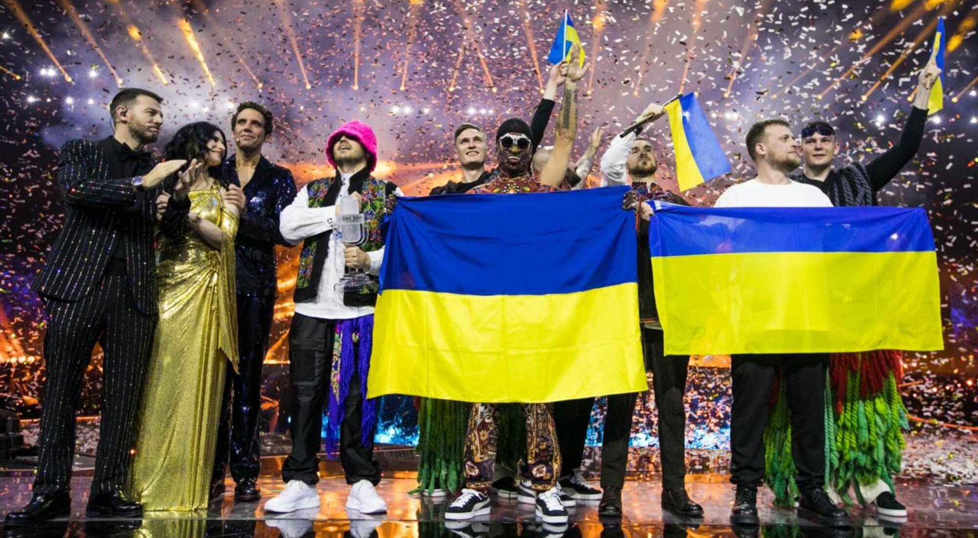 Kalush Orchestra, ganadores de Eurovisión 2022