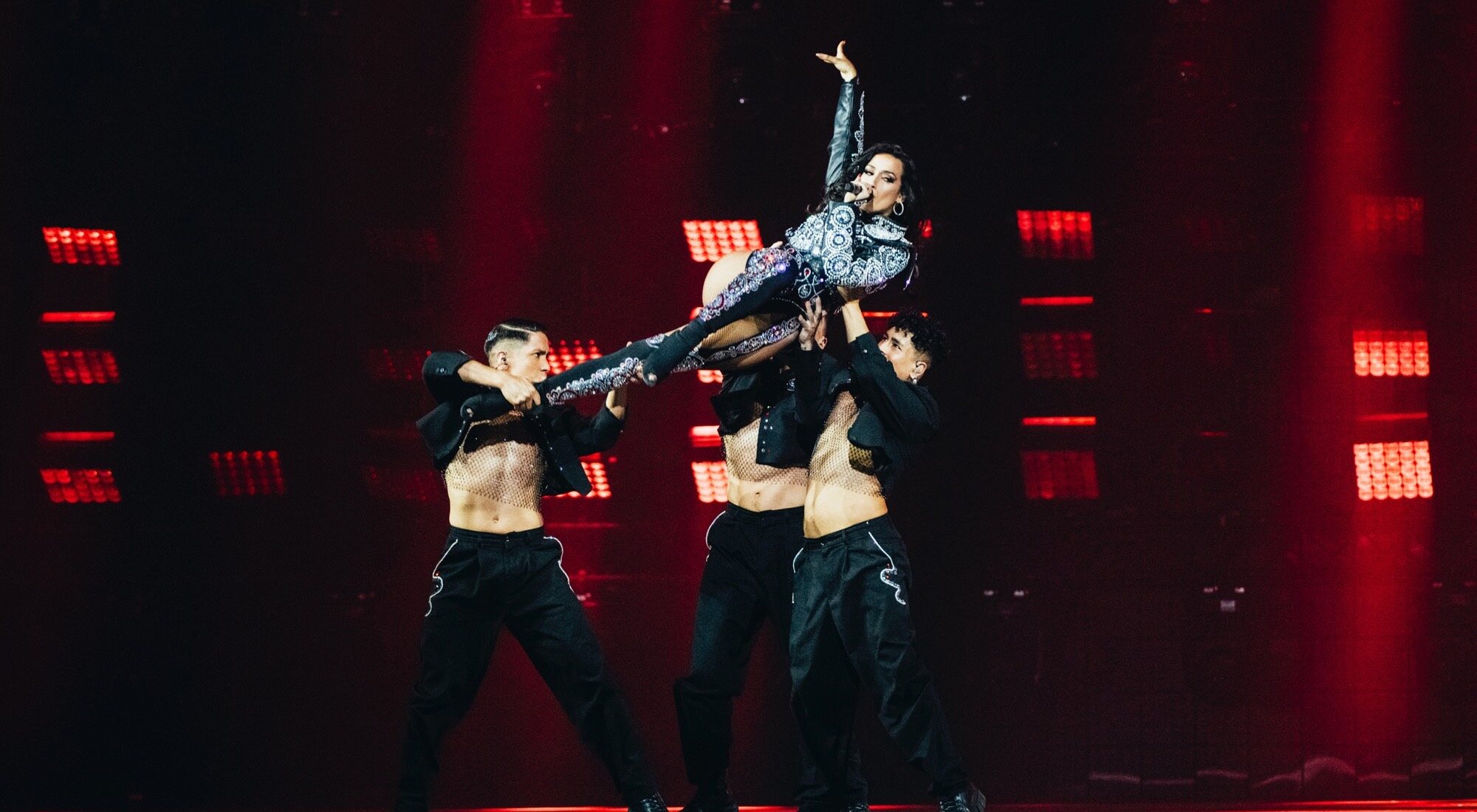 Chanel y sus bailarines, en Eurovisión 2022