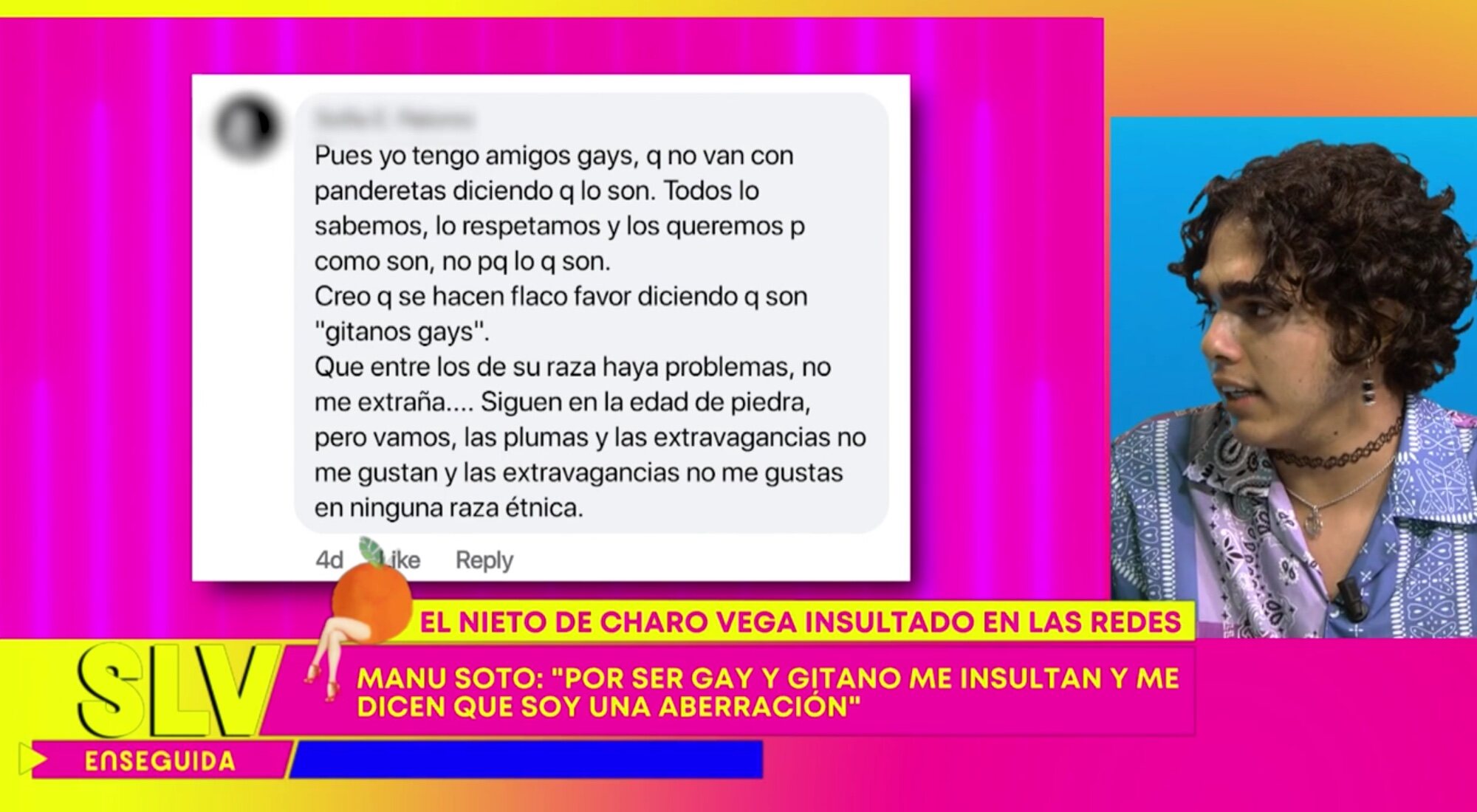 Los insultos a Manu Soto, en 'Sálvame'