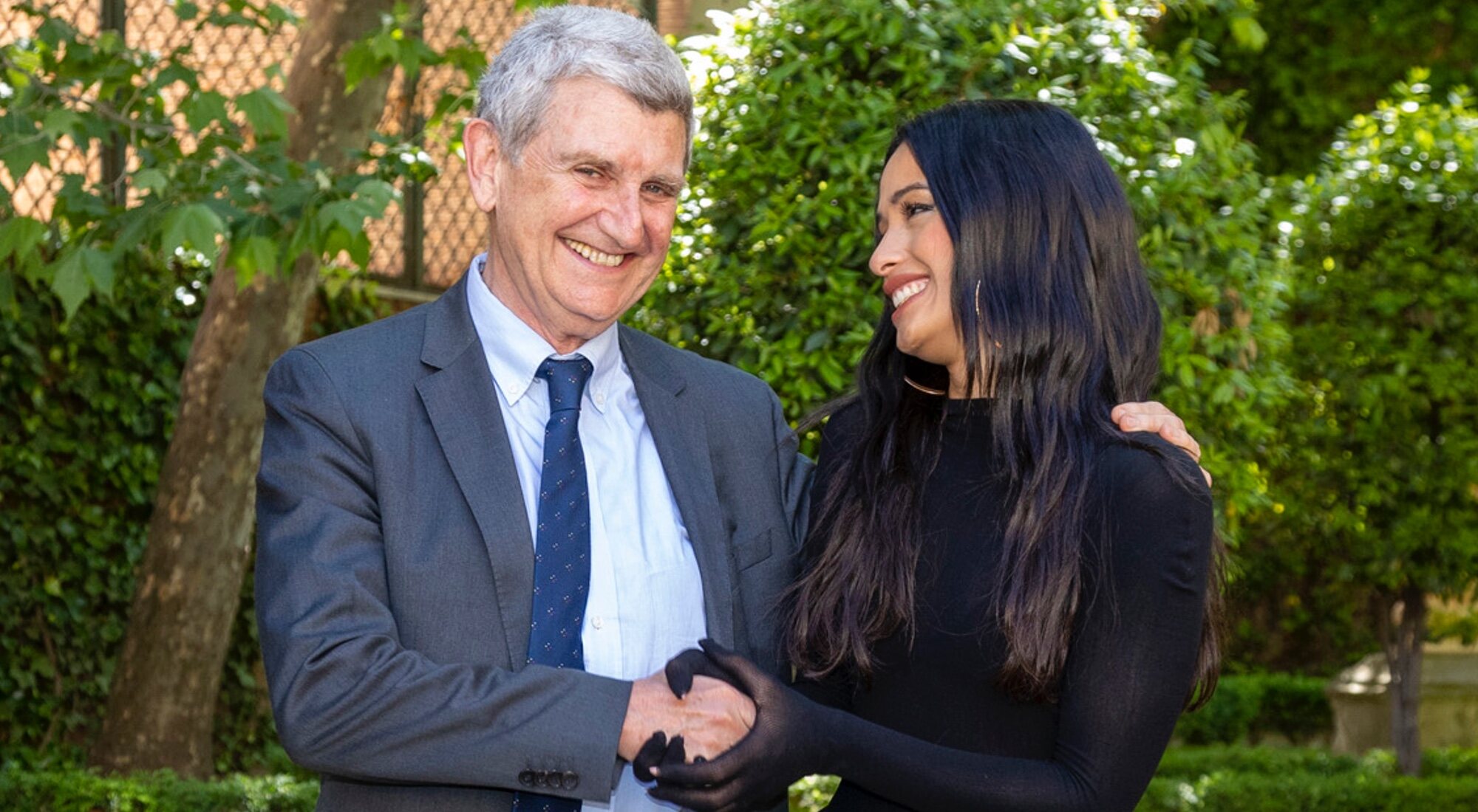 Tornero y Chanel en la rueda de prensa de RTVE