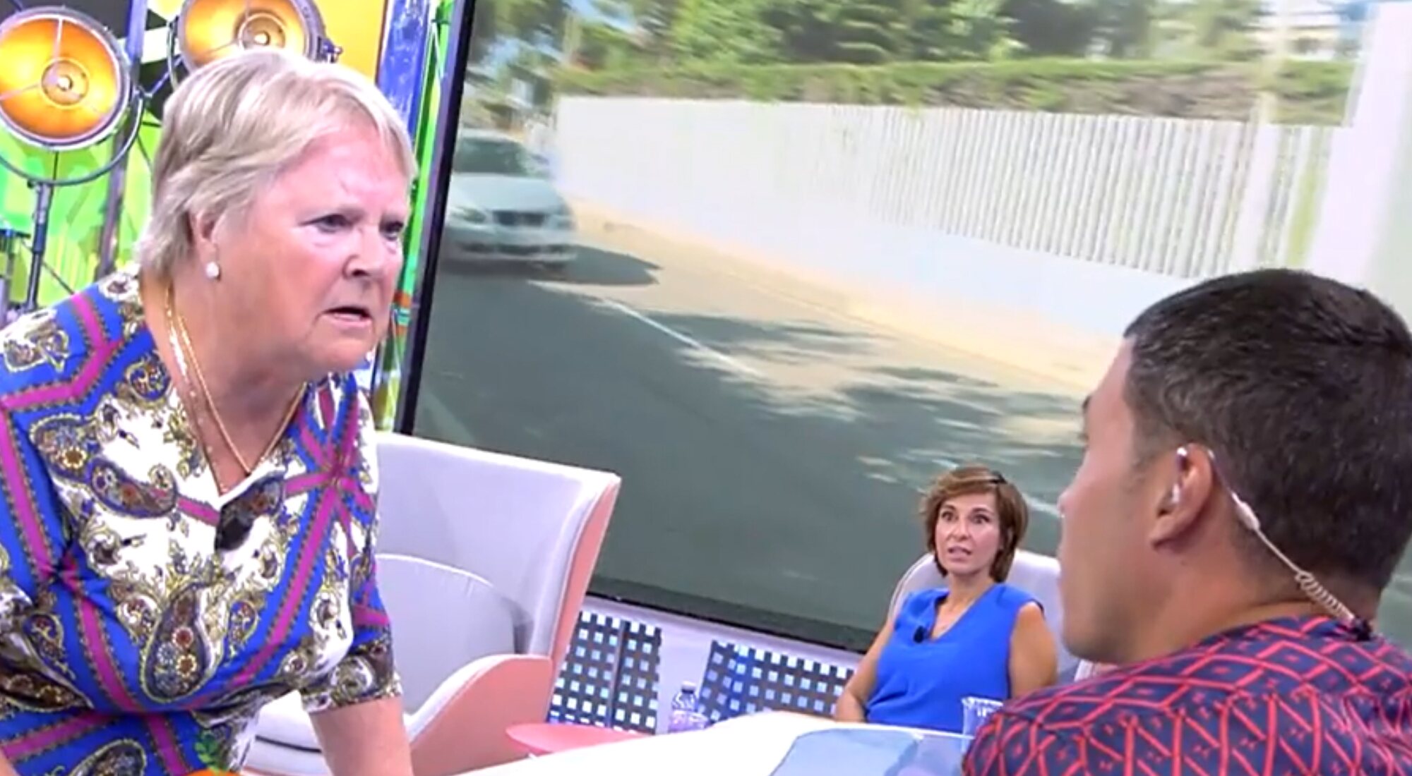 Ana, la "vecina traidora" y Kiko Jiménez en 'Sálvame'