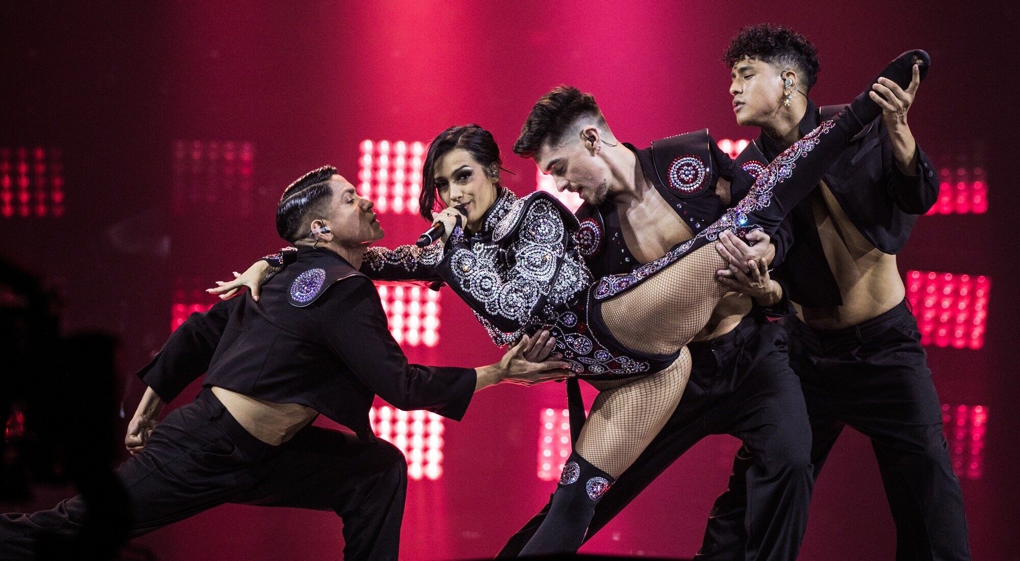 Chanel y sus bailarines, en Eurovisión 2022