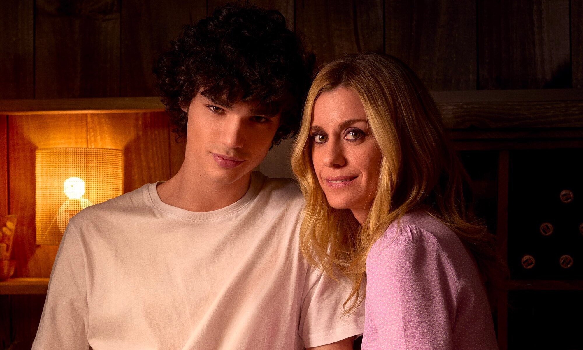 Fernando Líndez, junto a Alexandra Jiménez, en 'Escándalo. Relato de una obsesión'