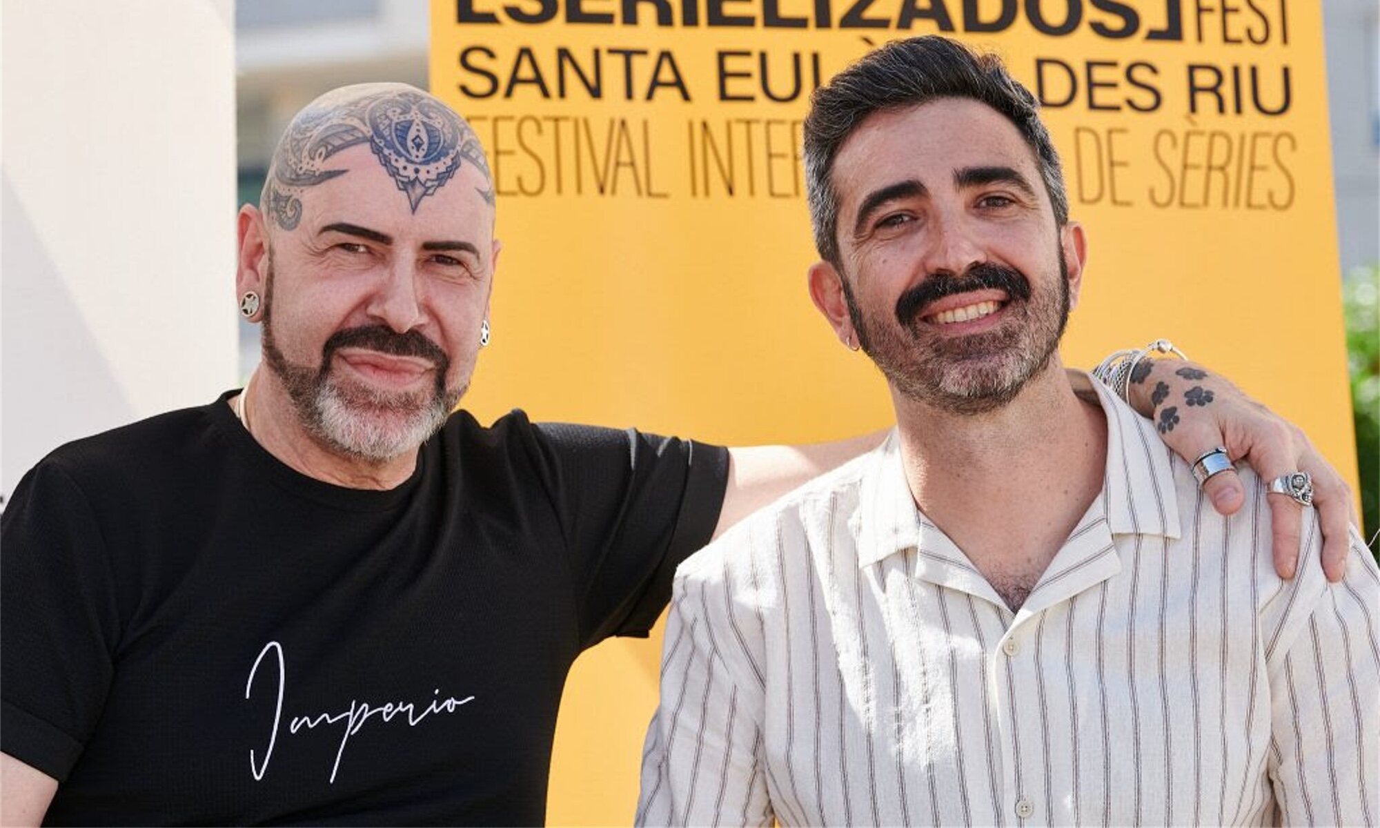 Xavier Font y Jorge Laplace, en la presentación de &#39;Locomía&#39;