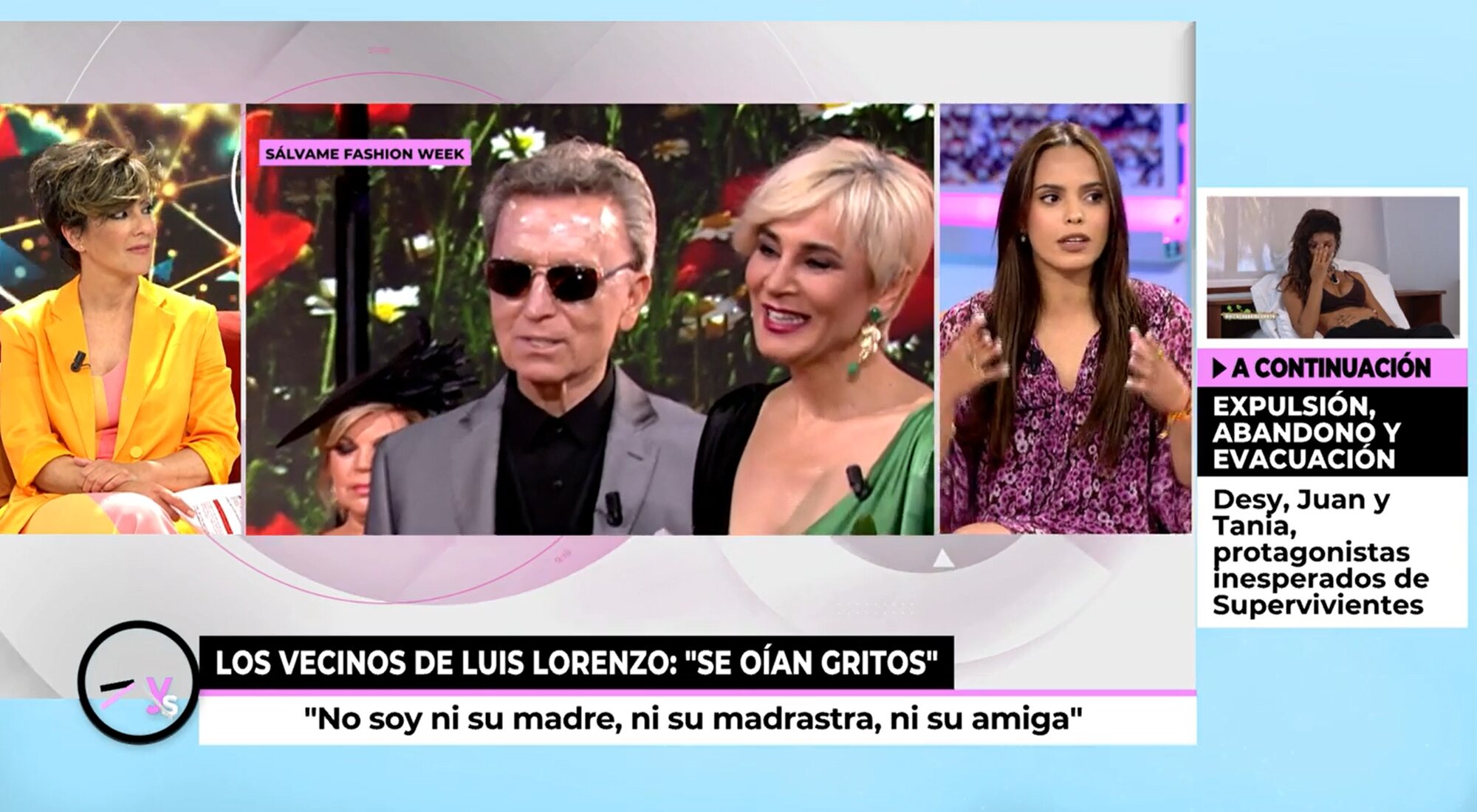 Gloria Camila responde a las declaraciones de Ana María Aldón en 'Ya son las ocho'