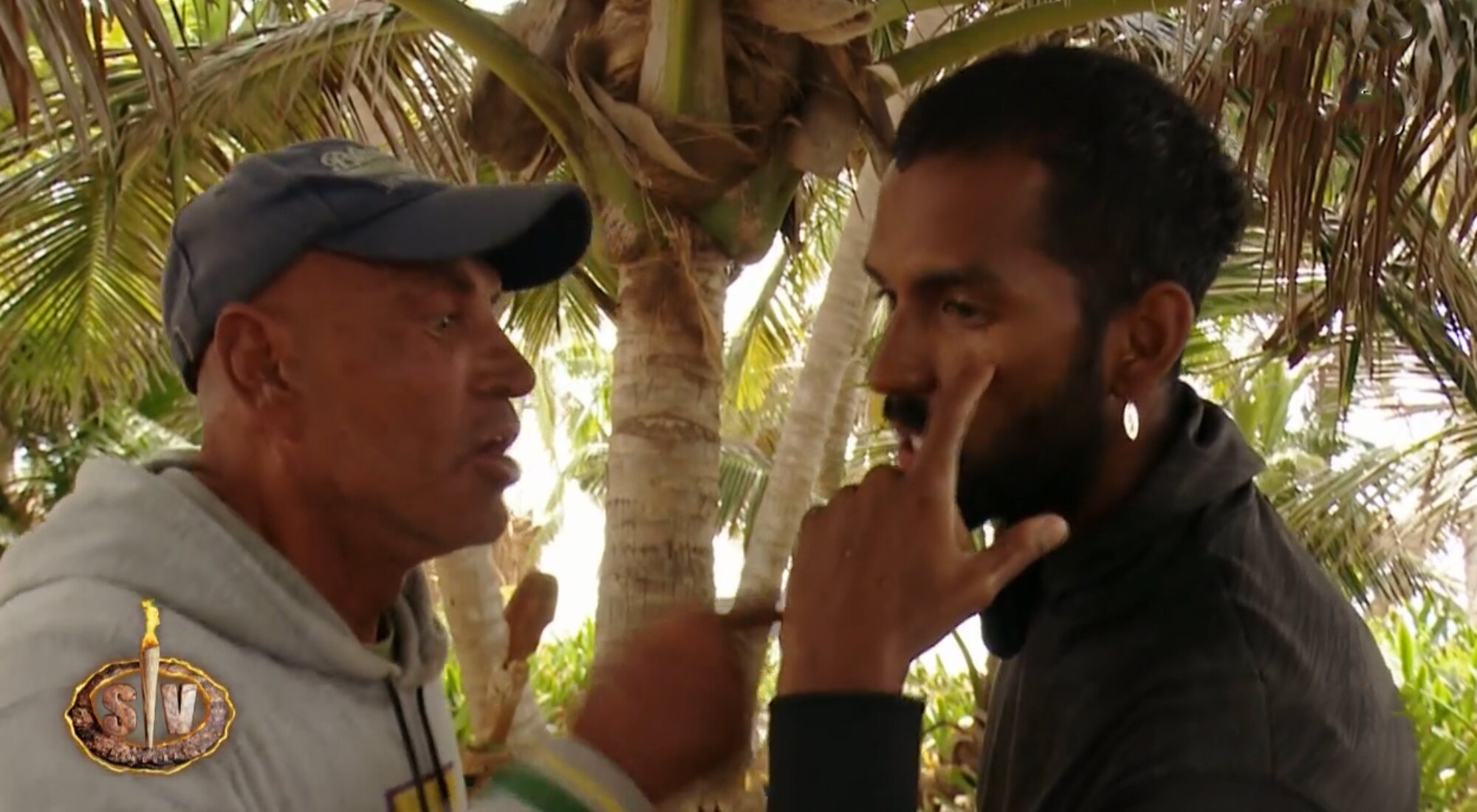 Kiko Matamoros y Yulen Pereira discuten en 'Supervivientes 2022'