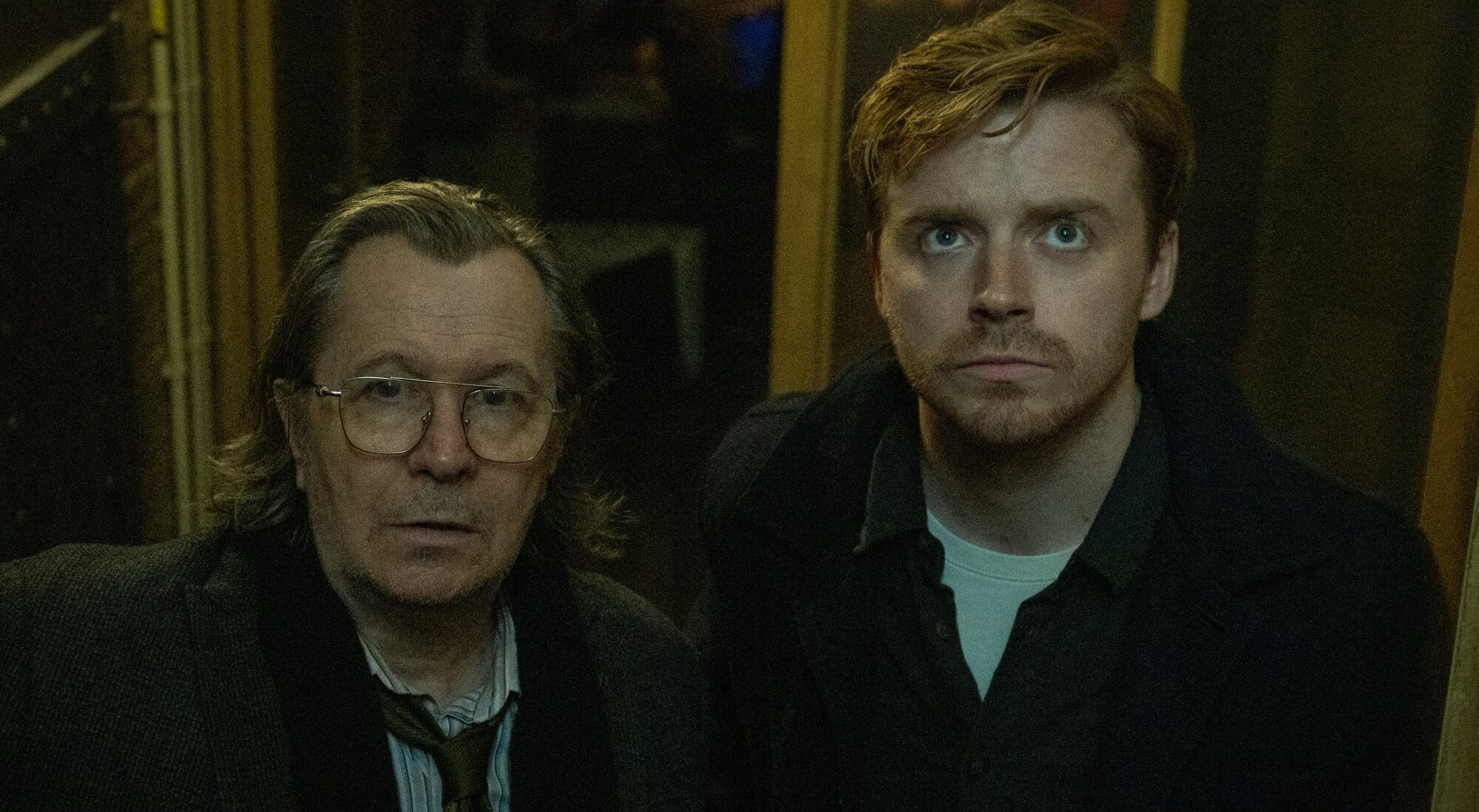 Gary Oldman y Jack Lowden en 'Slow Horses'