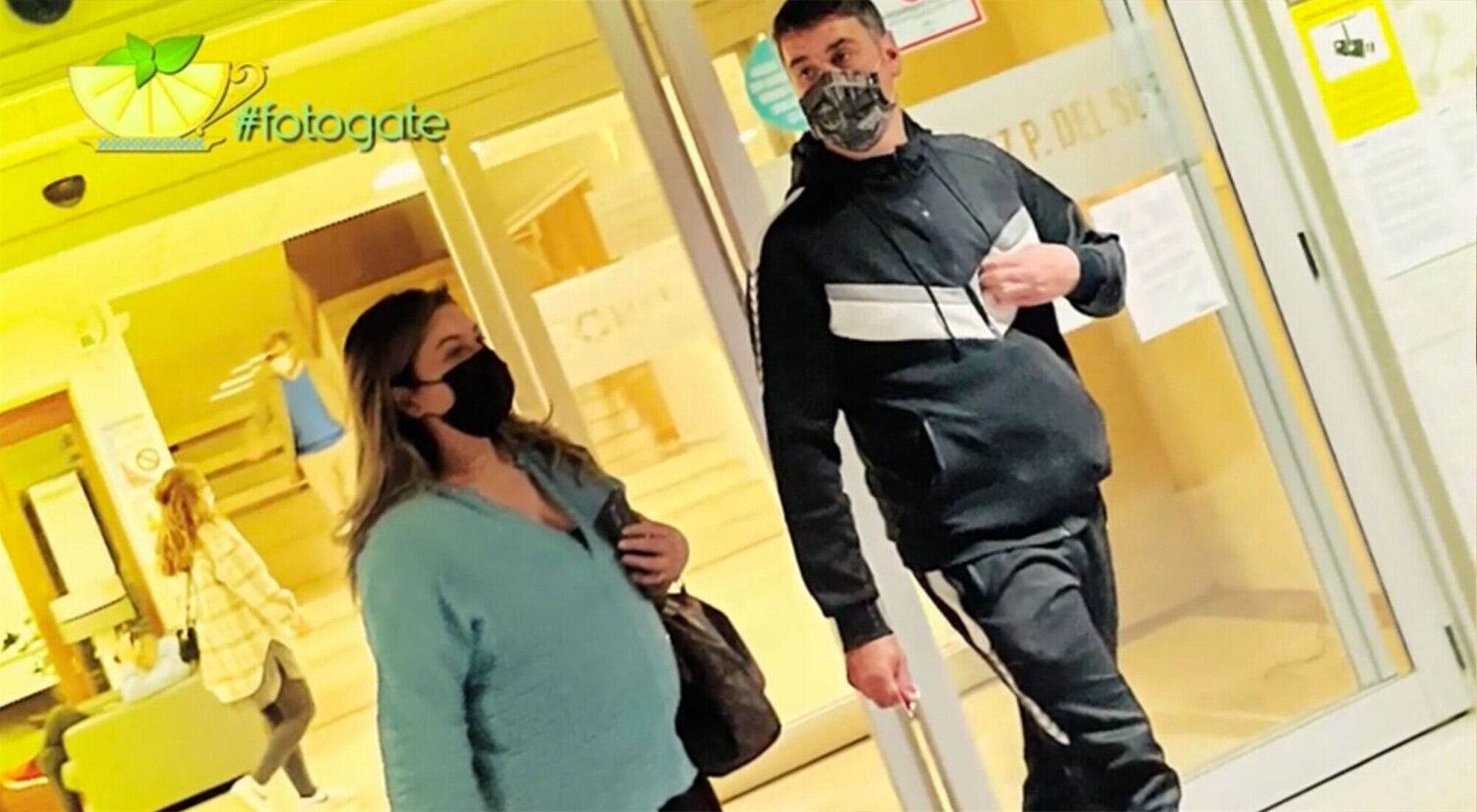 María José Campanario, durante el embarazo