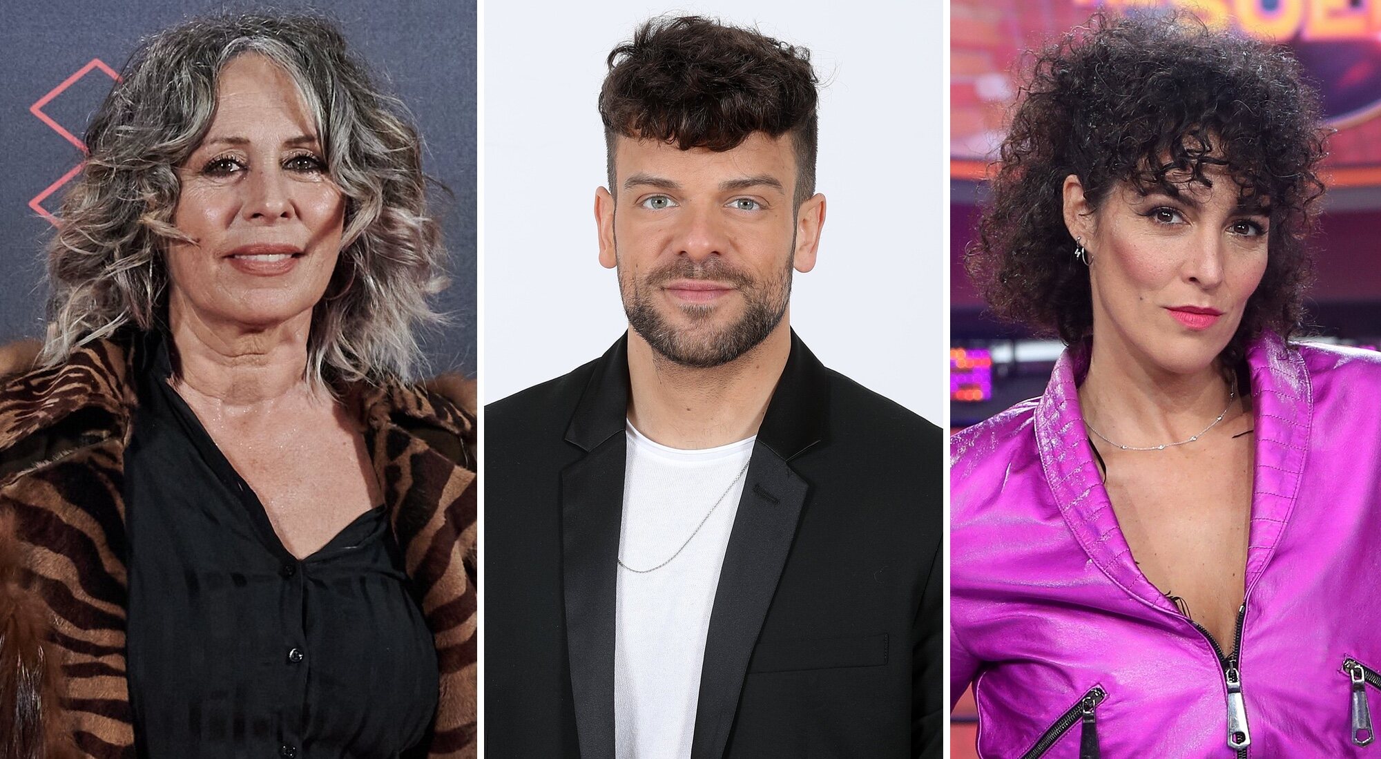 Miriam Díaz-Aroca, Ricky Merino y Rocío Madrid, concursantes de 'Esta noche gano yo'